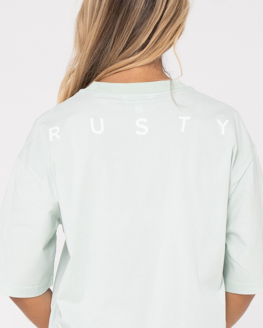 Rusty Essentials Back Oversized Tee