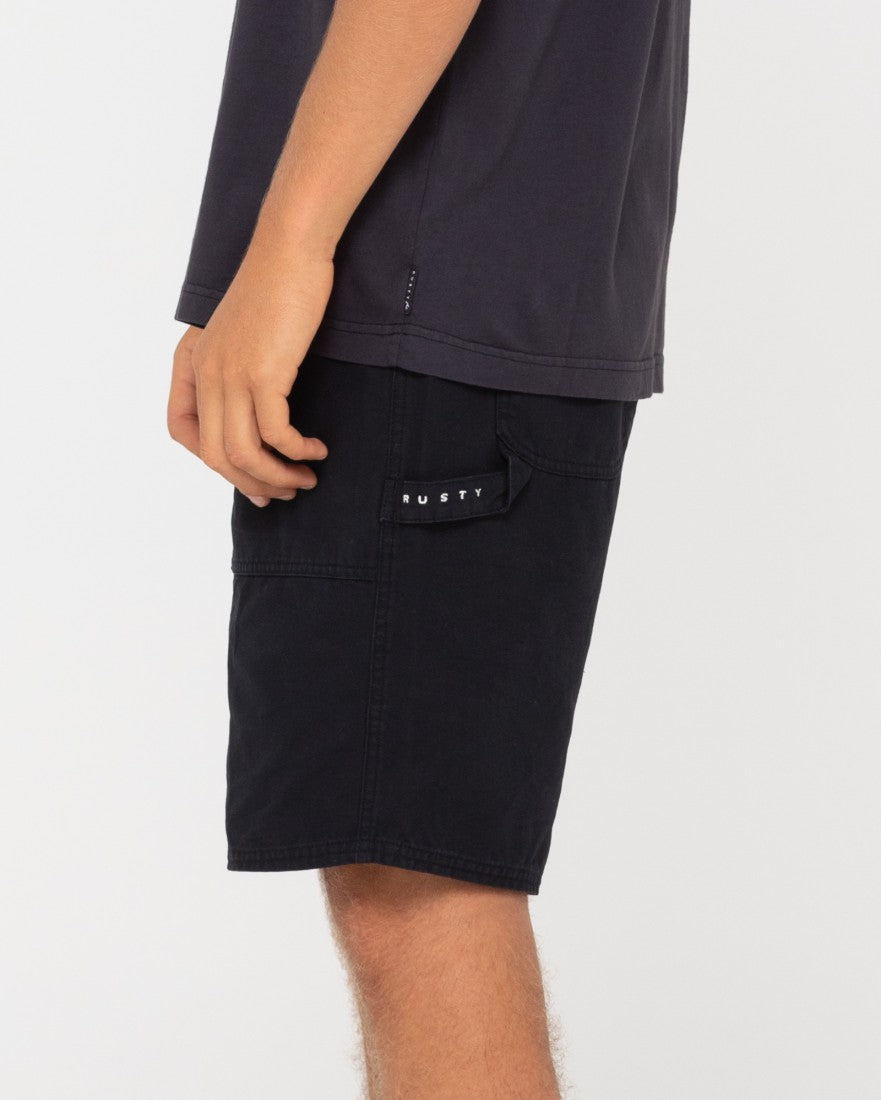 Rusty Slowmo Short Sleeve Tee Black