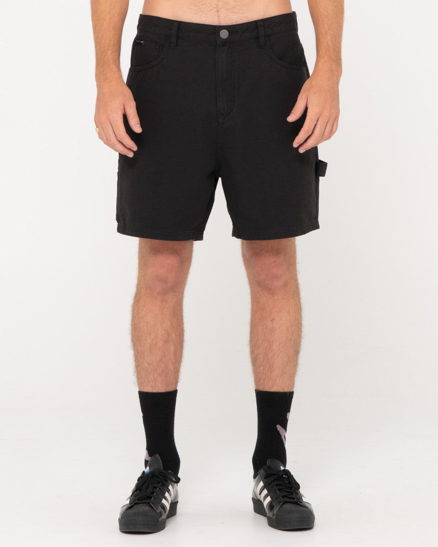 Dungaree Fixed Waist Short