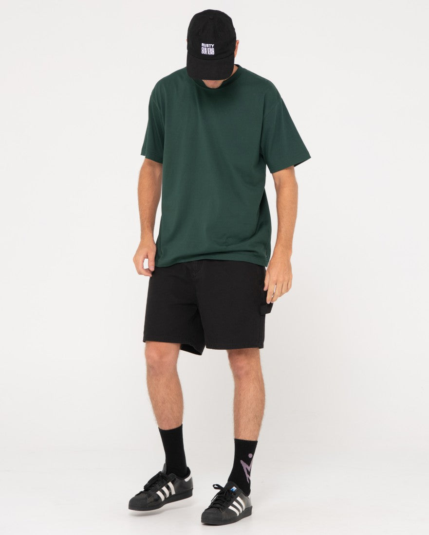 Dungaree Fixed Waist Short