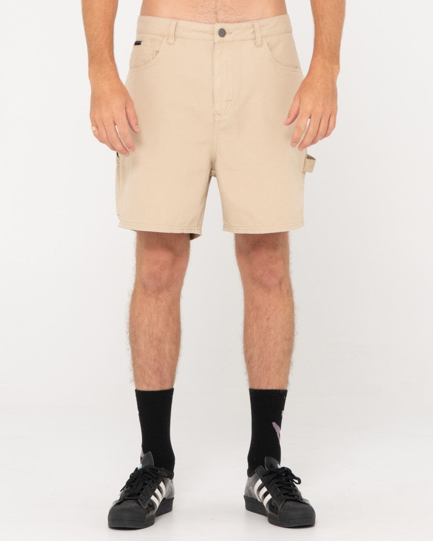 Dungaree Fixed Waist Short