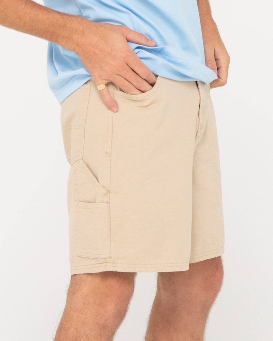 Dungaree Fixed Waist Short