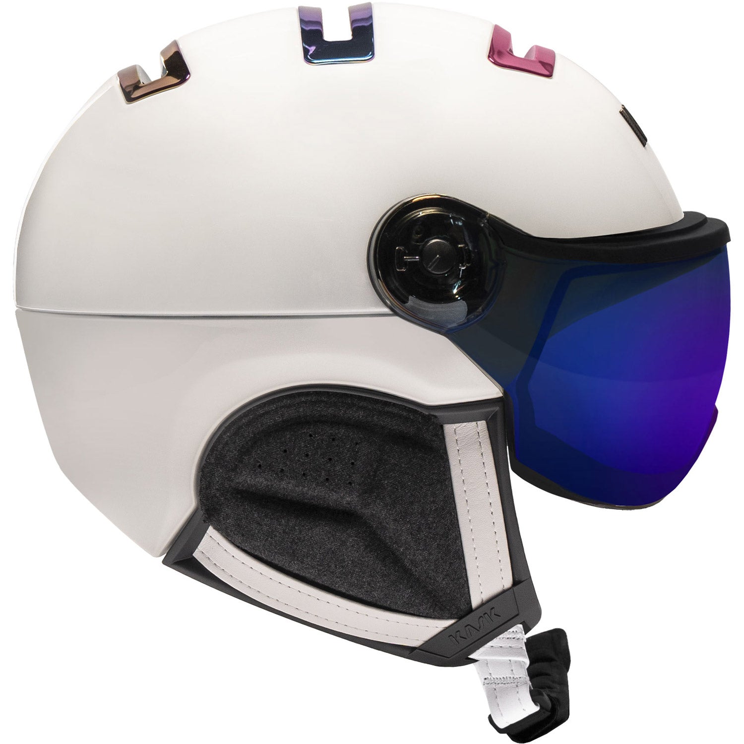 Chrome Visor Helmet