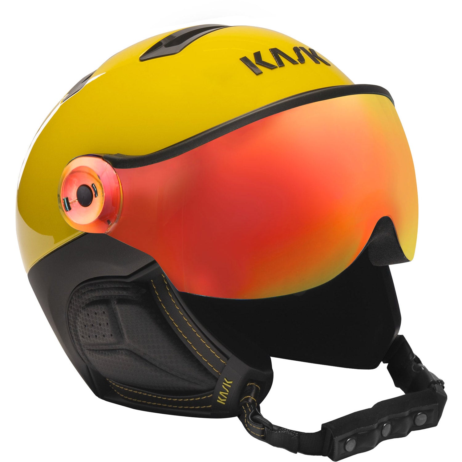 Montecarlo Red Mirror Visor Helmet