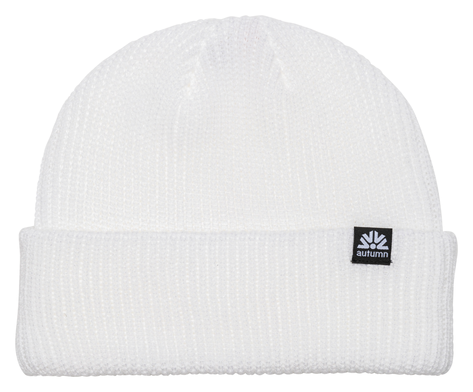 Autumn Simple Beanie White