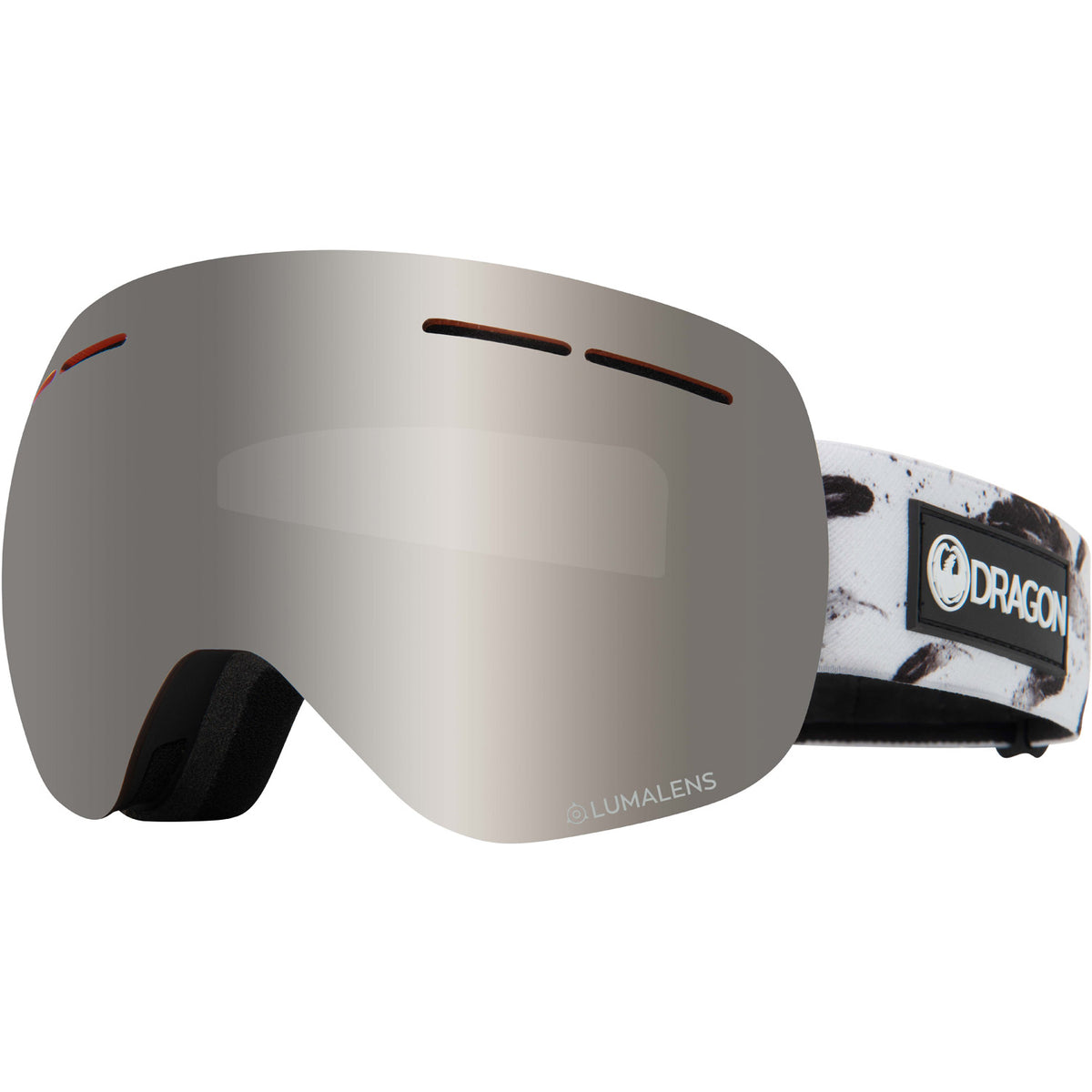 Dragon X1s Goggle 2020 Feather - Lumanlens Silver Ion w/ Lumalens Flash Blue Lens