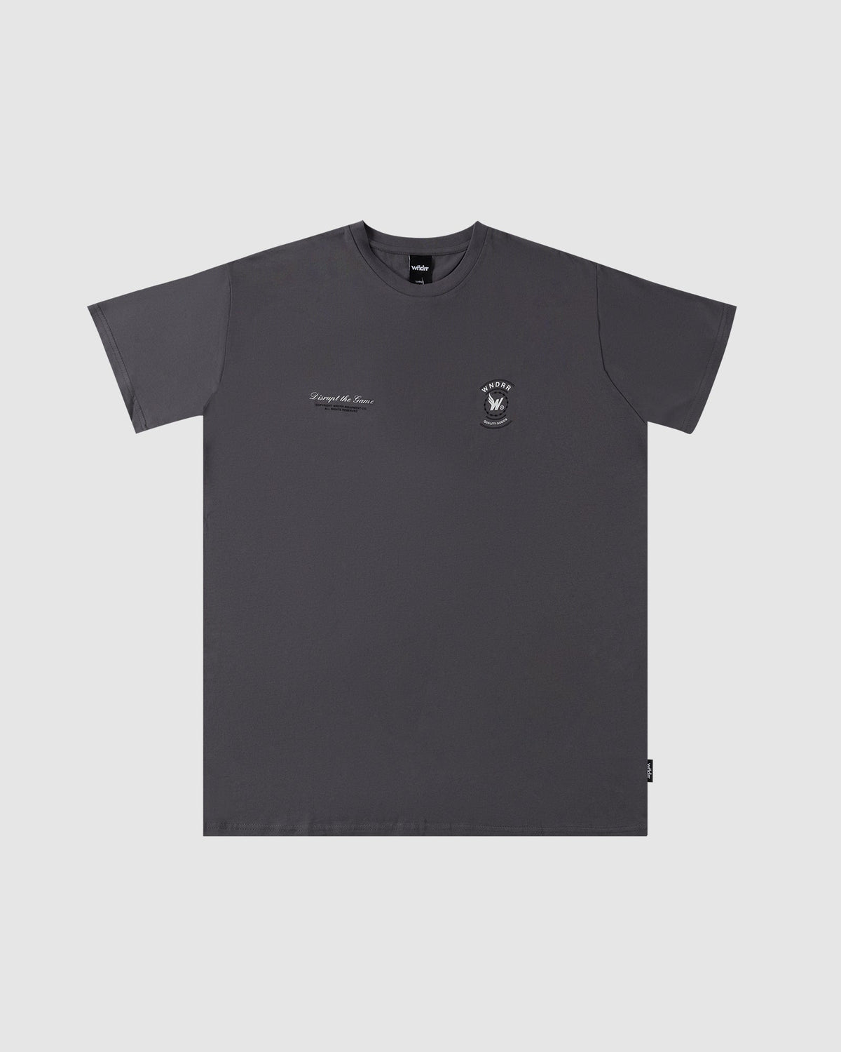 Cease Custom Fit Tee - Charcoal