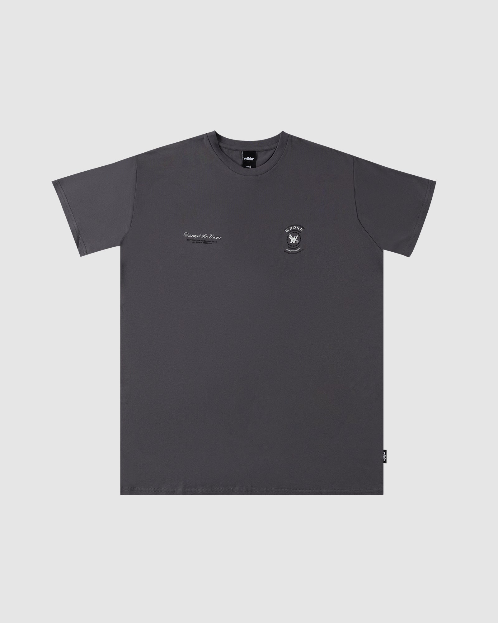 Cease Custom Fit Tee - Charcoal