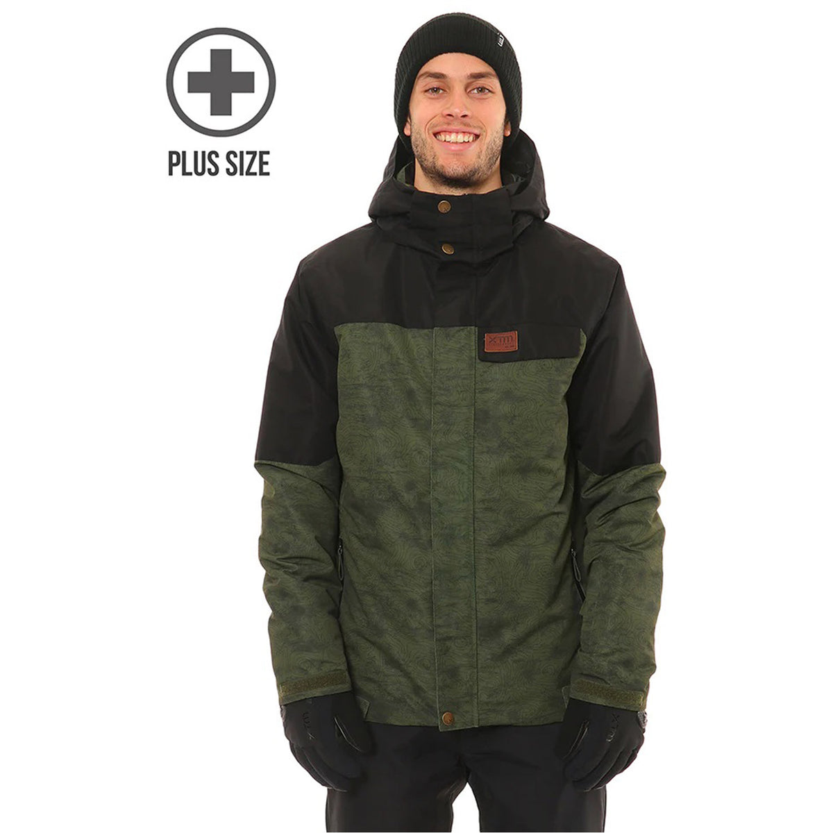 Miles II Plus Size Men's Snow Jacket