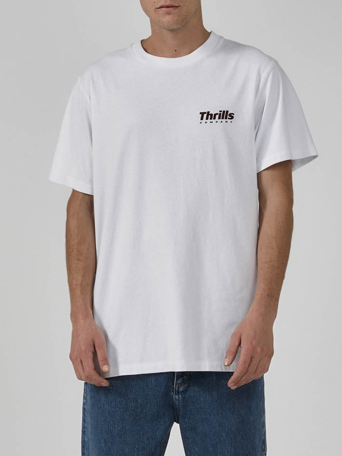 The Paradox of Paradise Merch Fit Tee - White