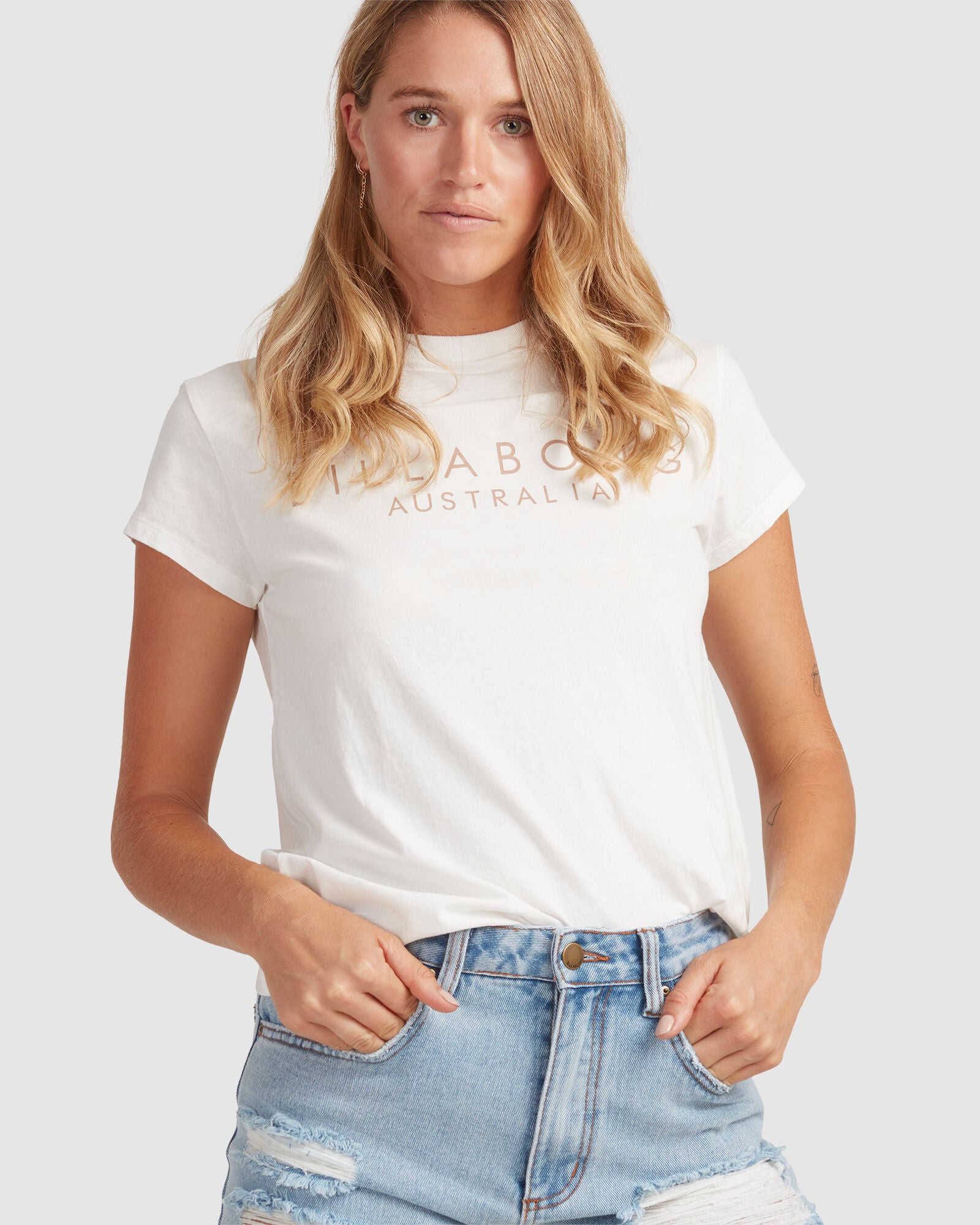 Billabong Serenity Short Sleeve T-Shirt Salt Crystal