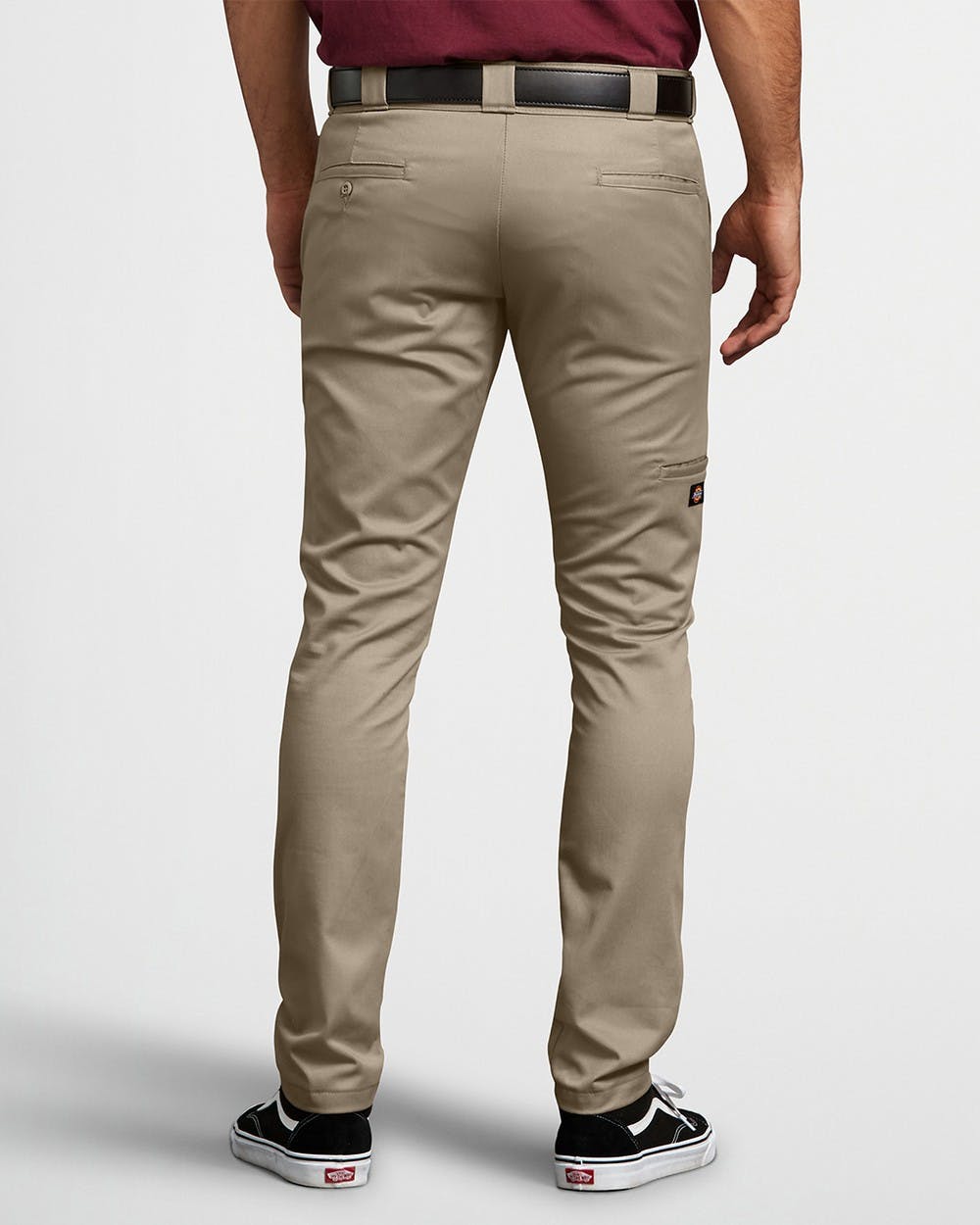 SKINNY DOUBLE KNEE WORK PANT
