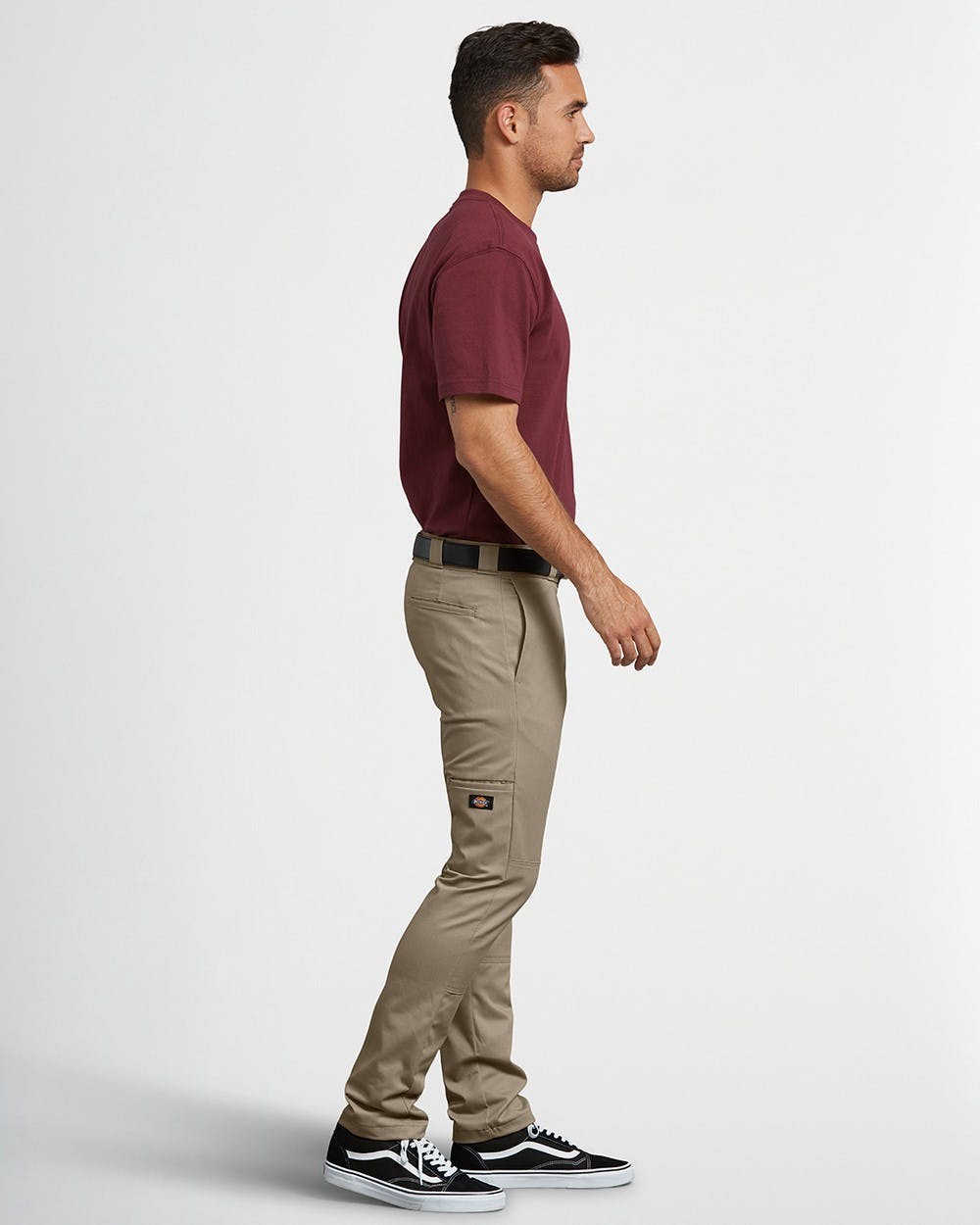 SKINNY DOUBLE KNEE WORK PANT