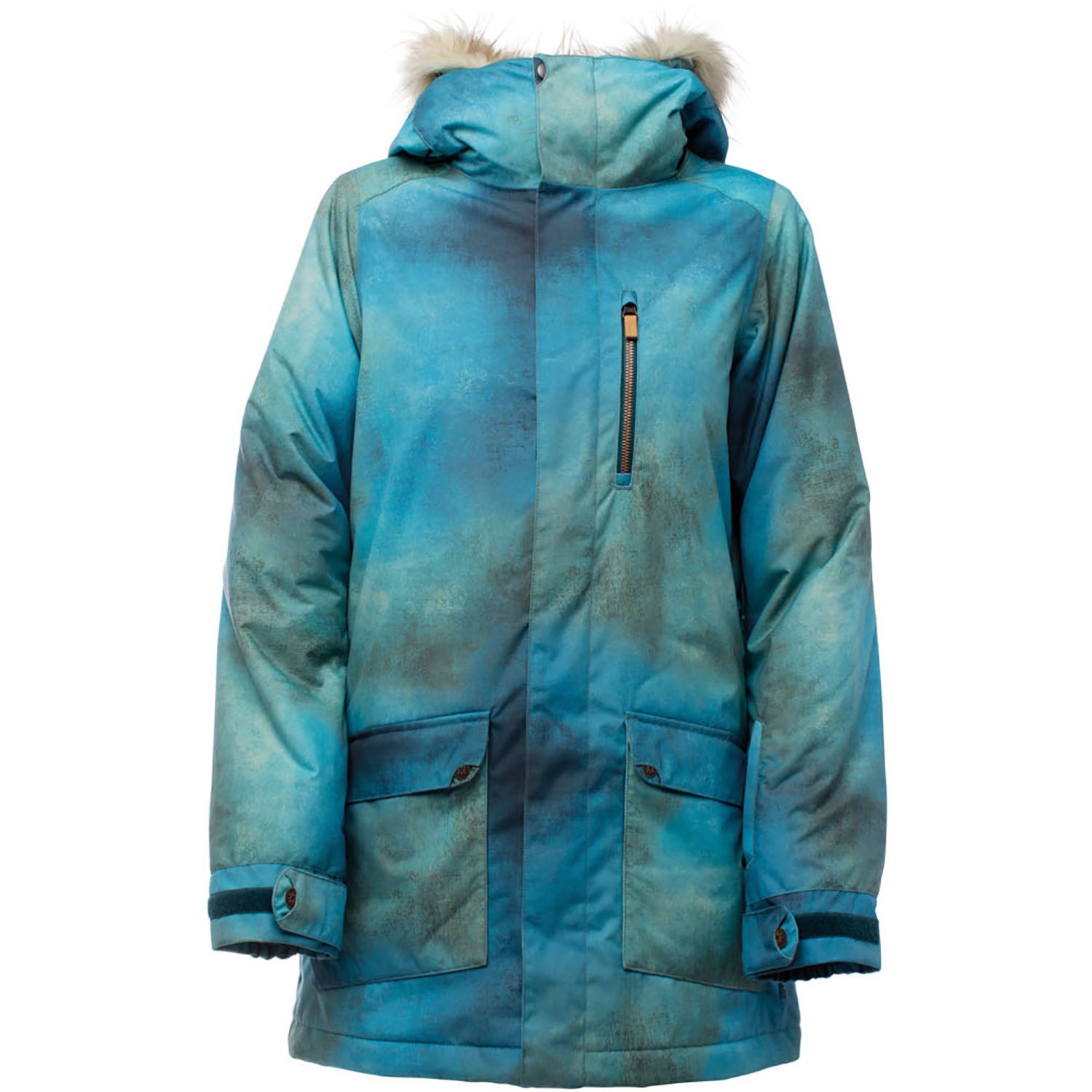 Nikita Hawthorne Womens Snowboard Jacket 2018 Textured Print