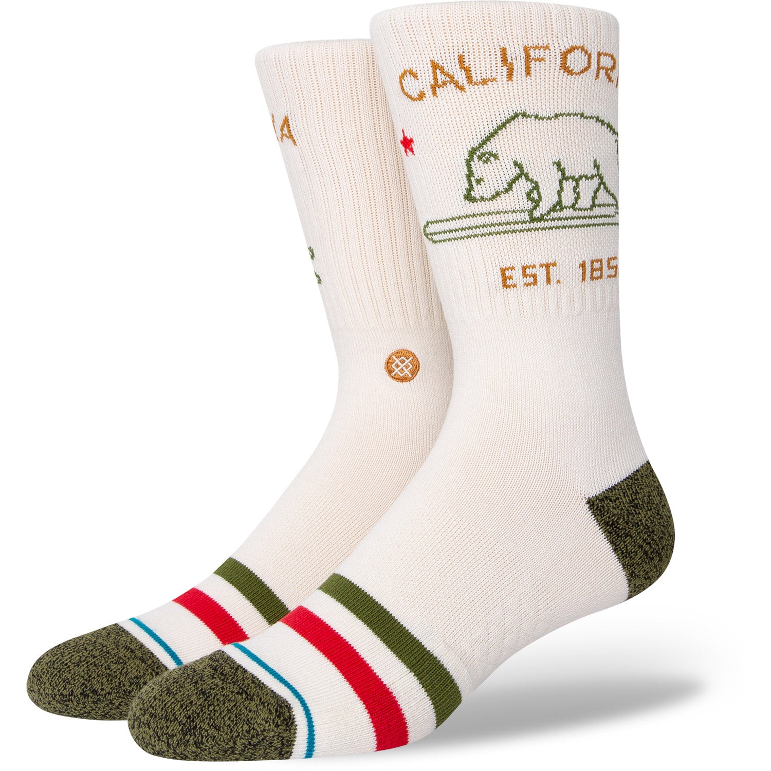 California Republic 2 Crew Sock