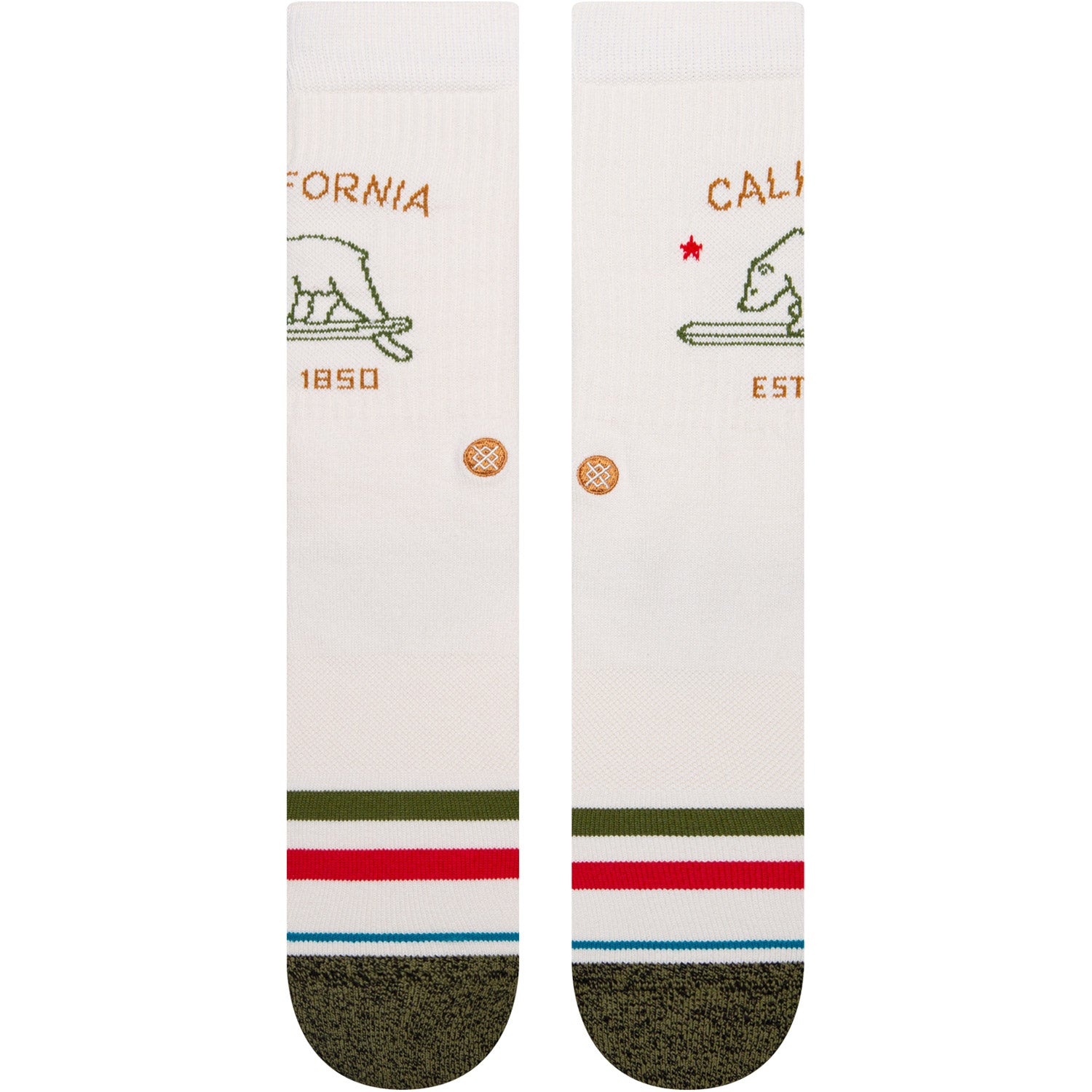 California Republic 2 Crew Sock