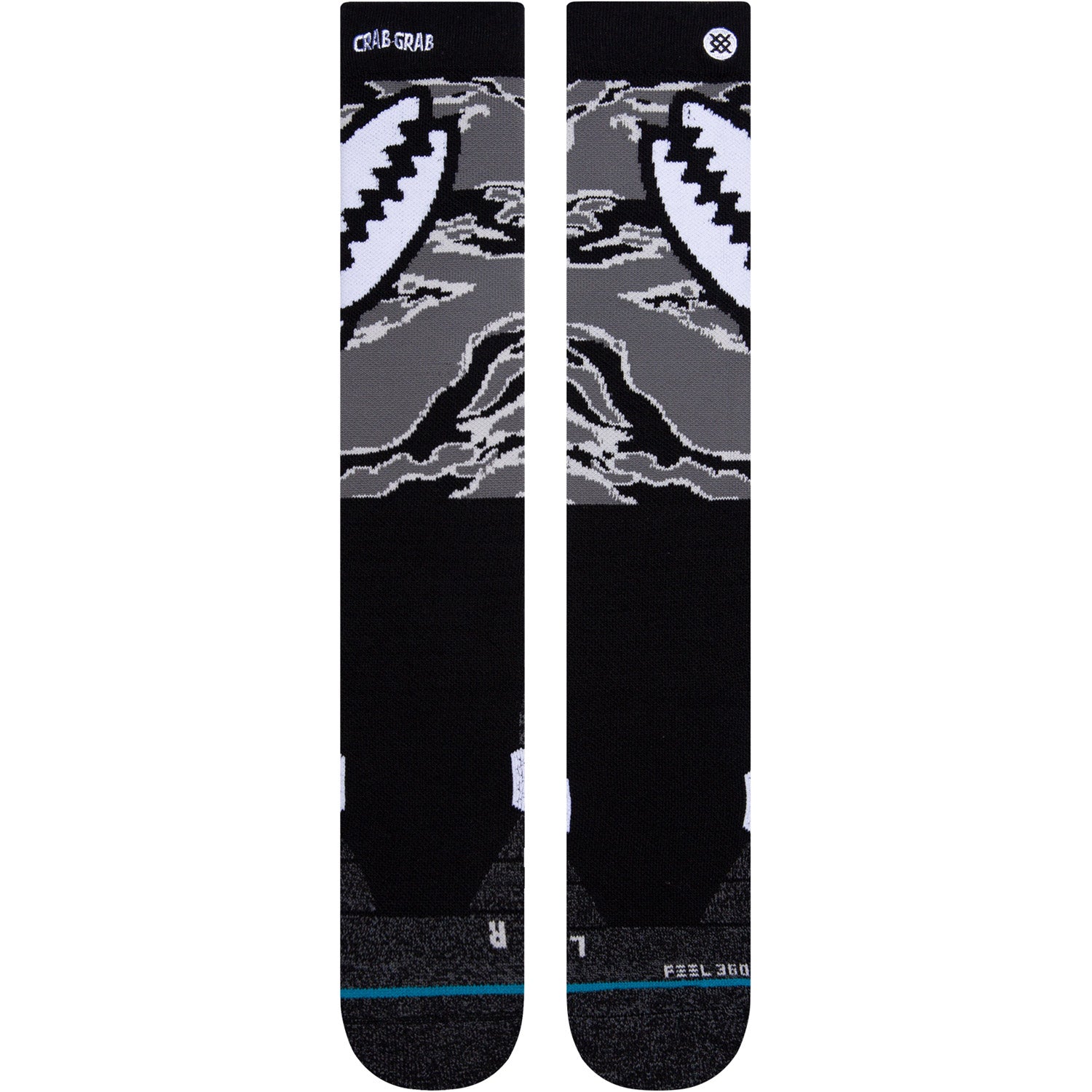 Camo Grab 2 Over the Calf Snowboard Sock