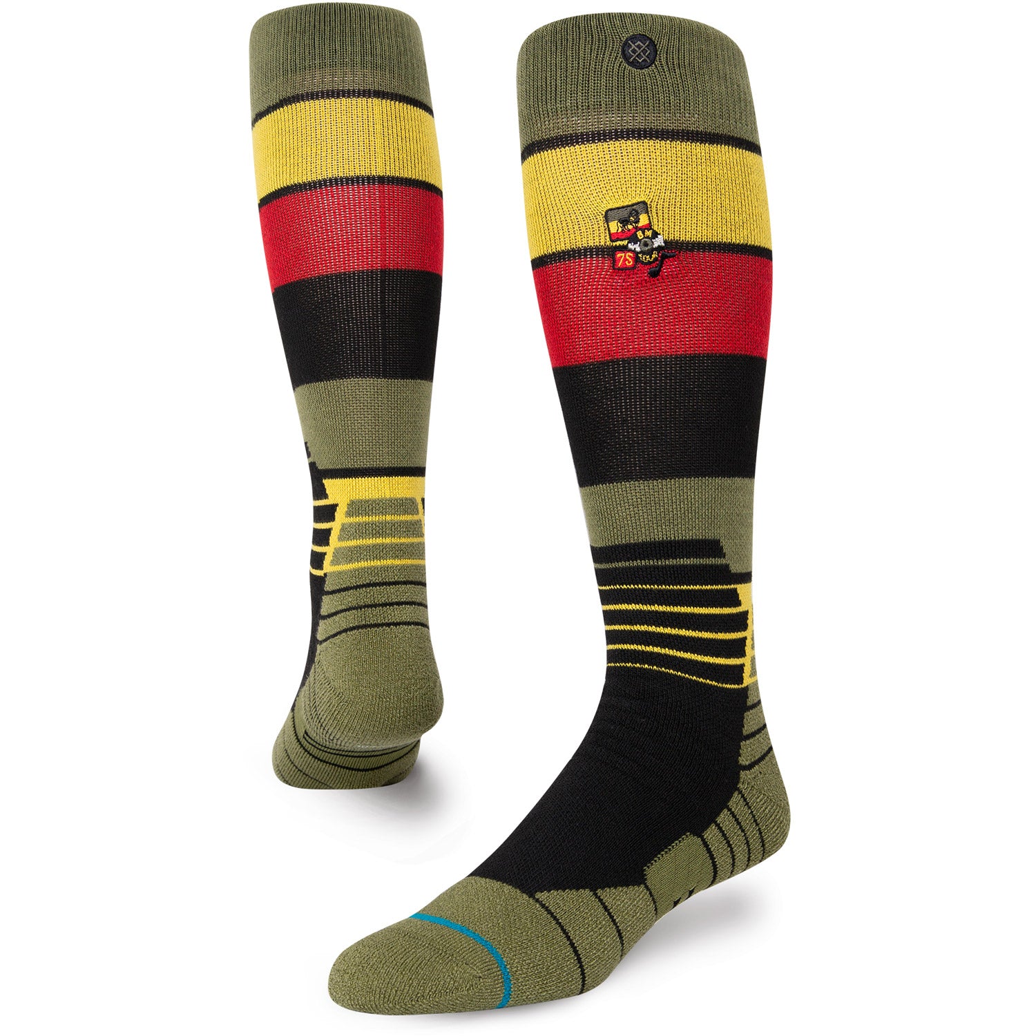 Trenchtown Snow Over the Calf Sock