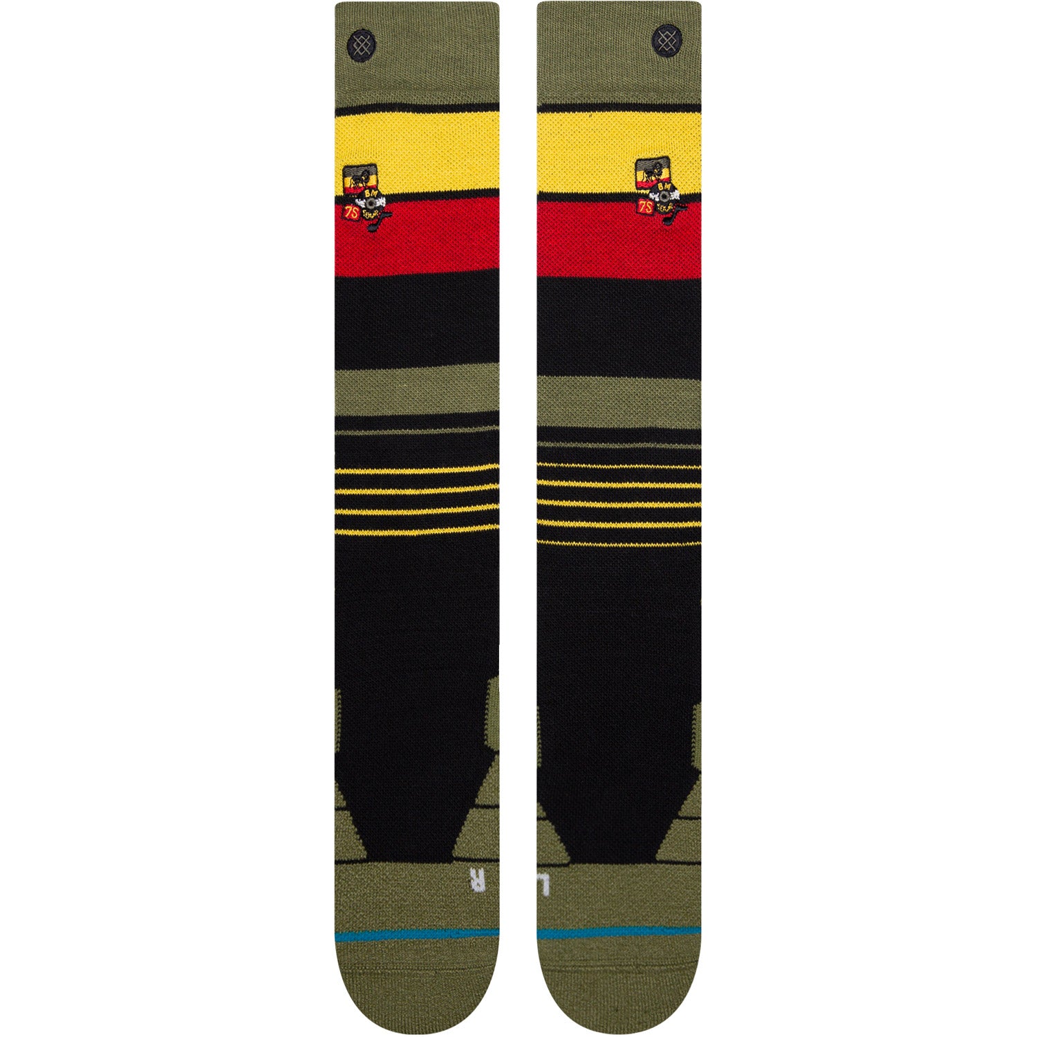 Trenchtown Snow Over the Calf Sock