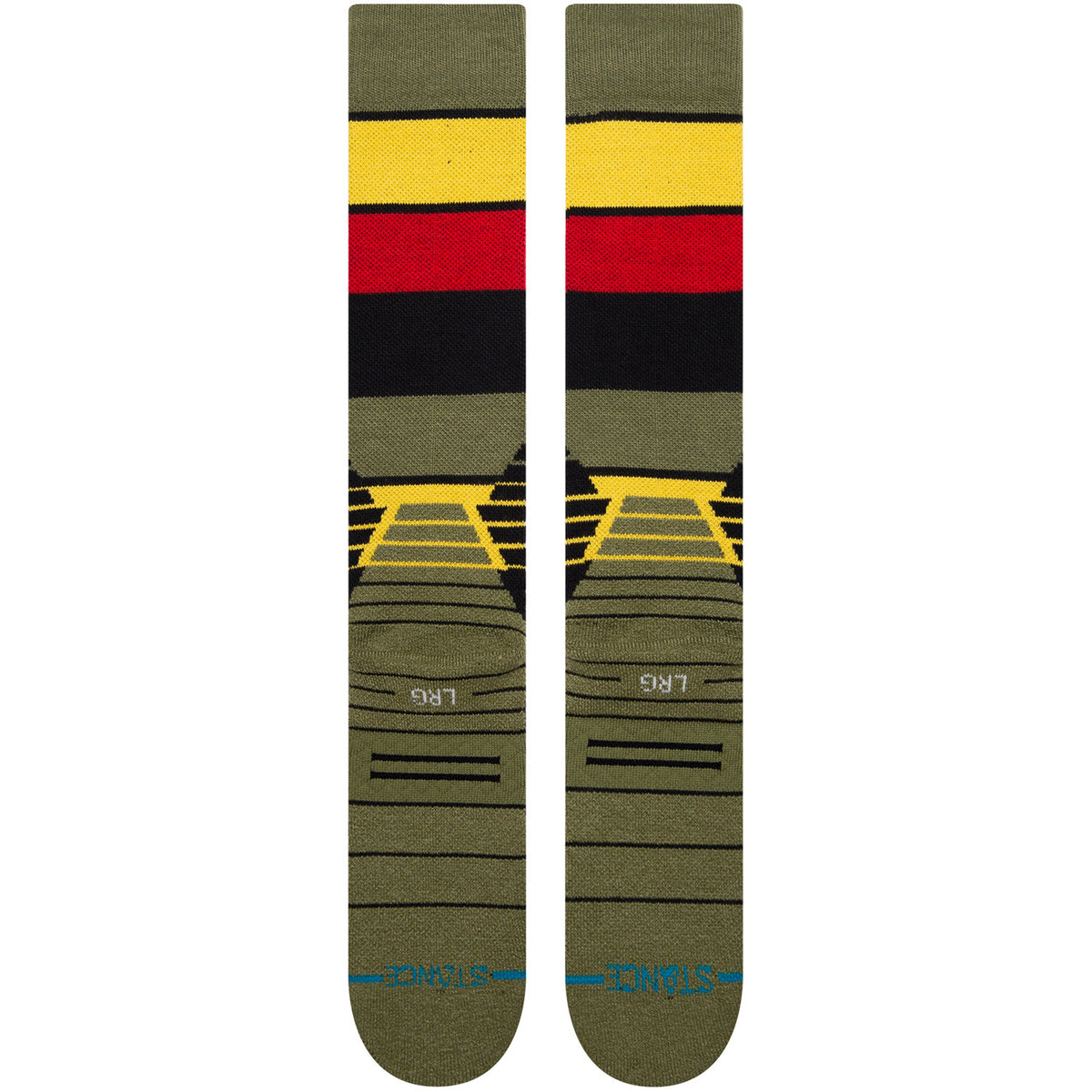 Trenchtown Snow Over the Calf Sock
