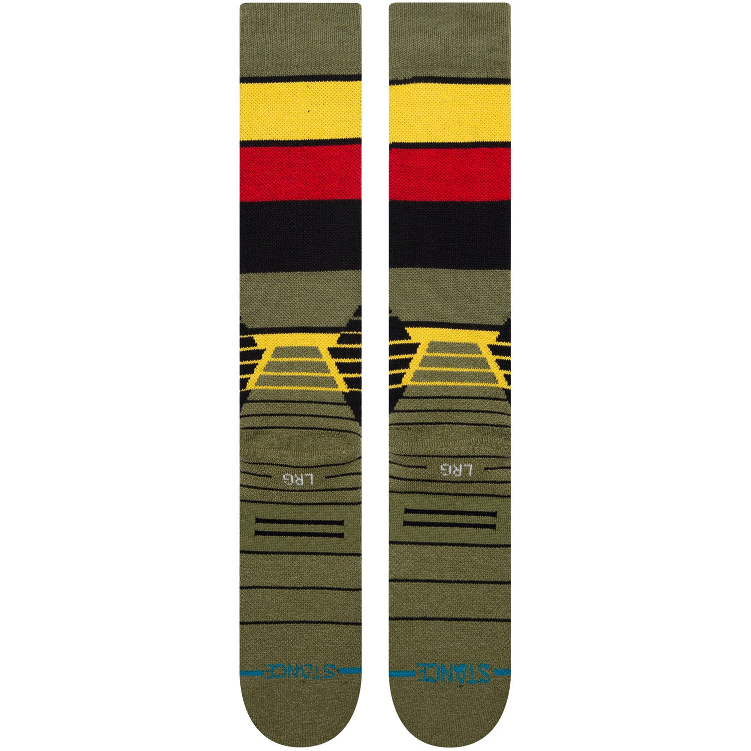 Trenchtown Snow Over the Calf Sock
