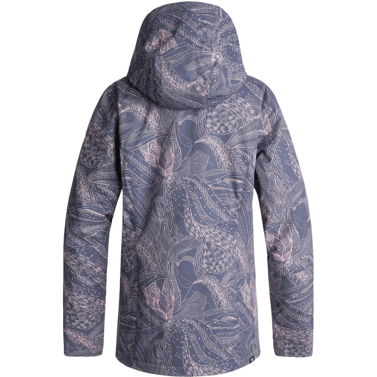 Roxy Jetty Snow Jacket 2019 Crown Blue Queen Motif