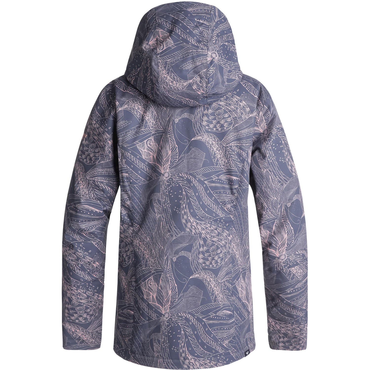 Roxy Jetty Snow Jacket 2019 Crown Blue Queen Motif