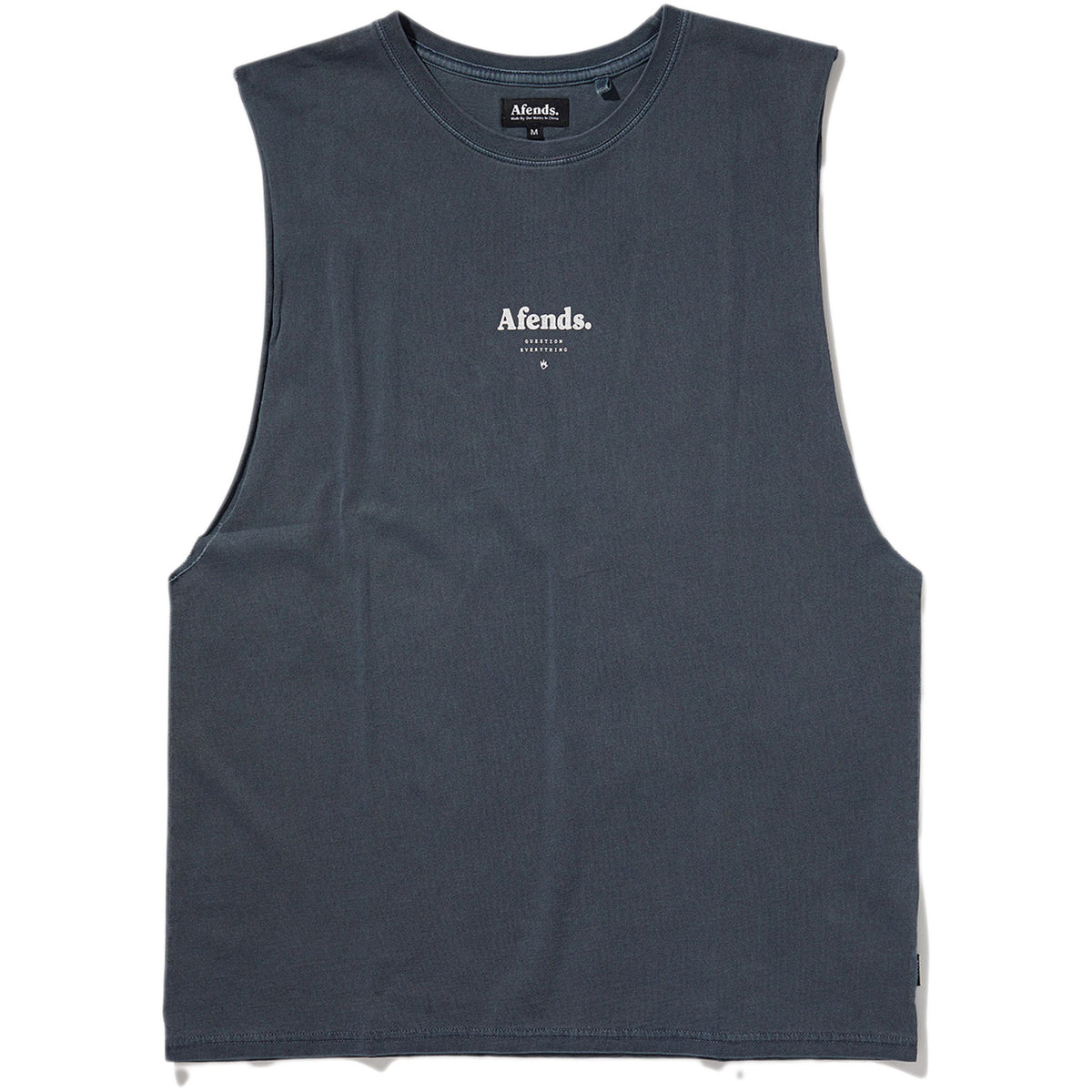Afends Distorted Muscle Tee Slate
