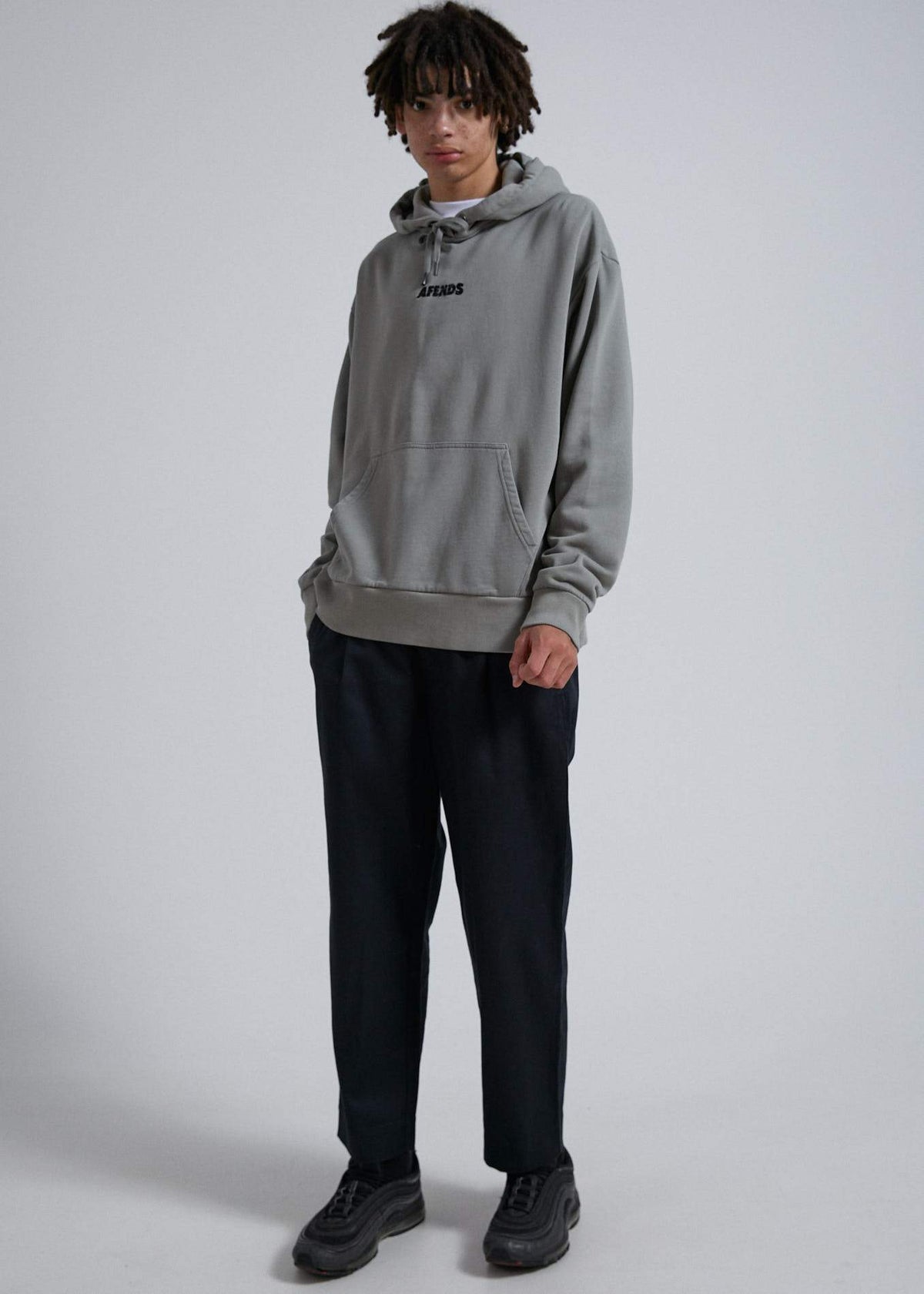Afends Pressure  - Pull On Hood - Olive Olive