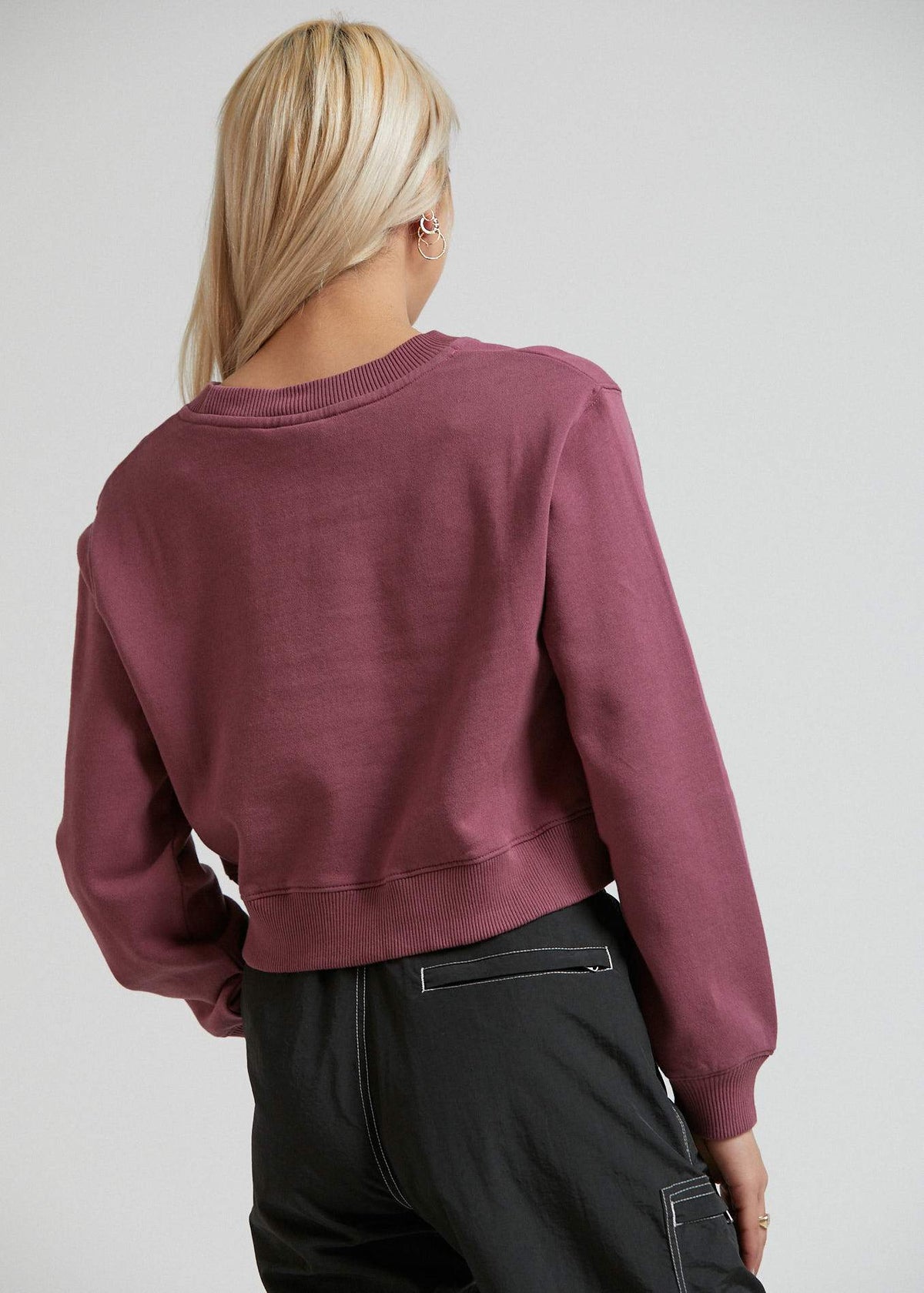 Afends Rise Above  - Crew Neck - Grape Grape
