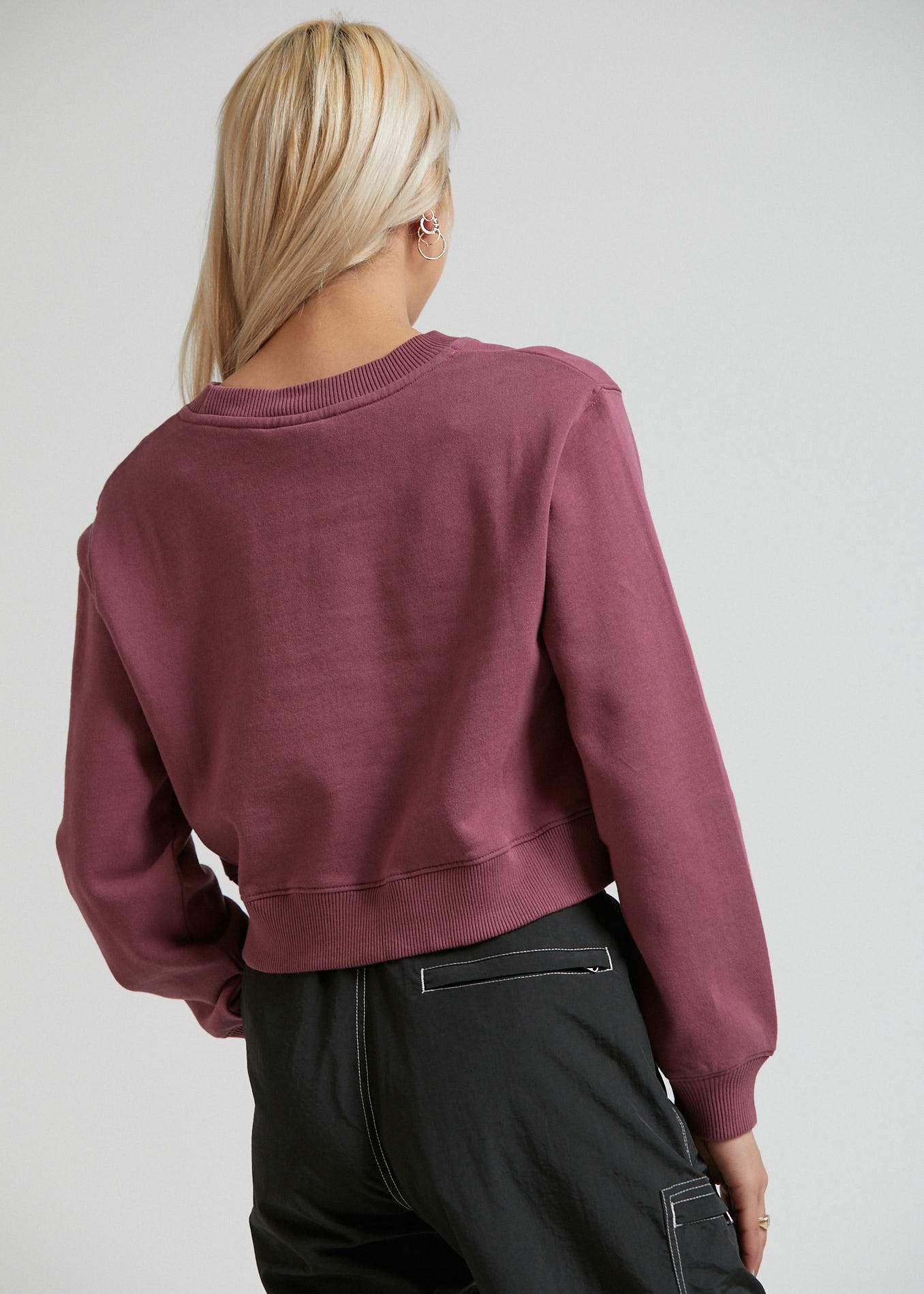 Afends Rise Above  - Crew Neck - Grape Grape