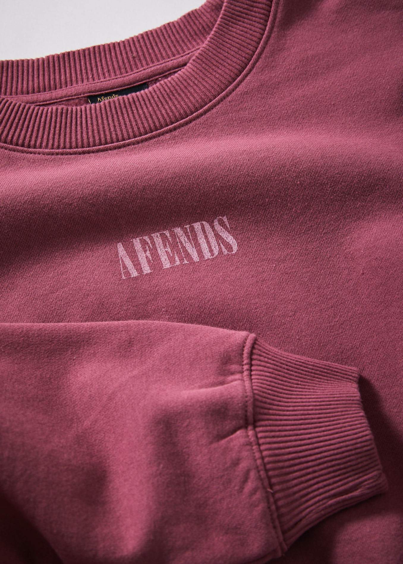 Afends Rise Above  - Crew Neck - Grape Grape