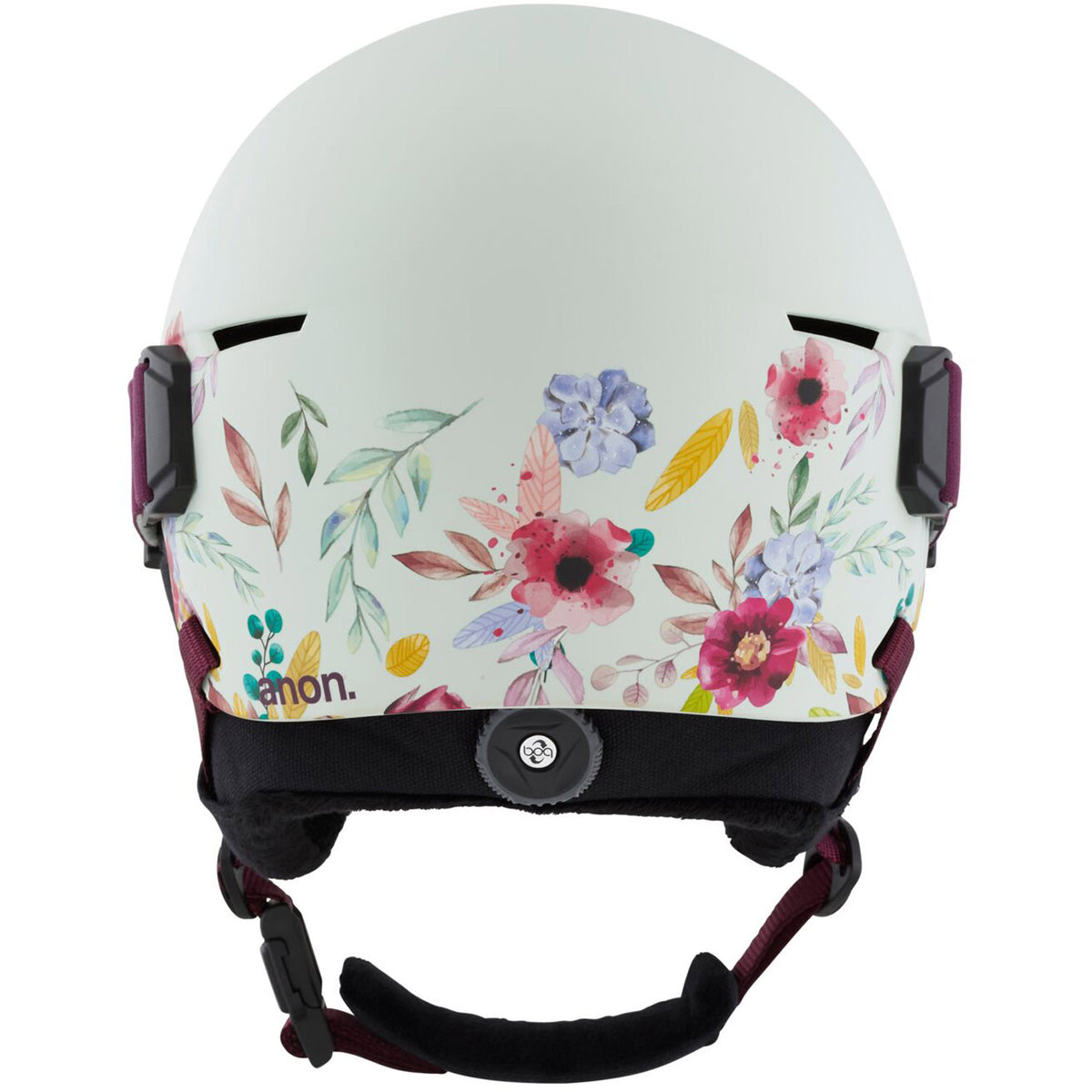 Anon Define Kids Helmet 2021 Flowers Green