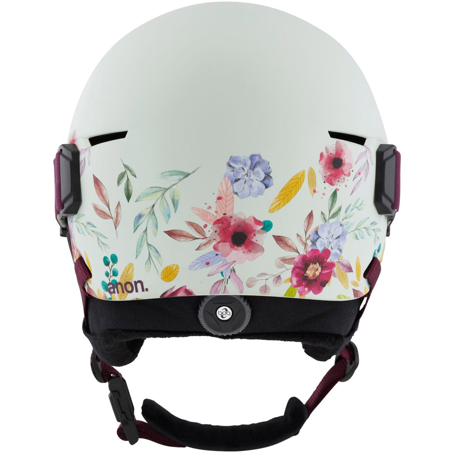 Anon Define Kids Helmet 2021 Flowers Green