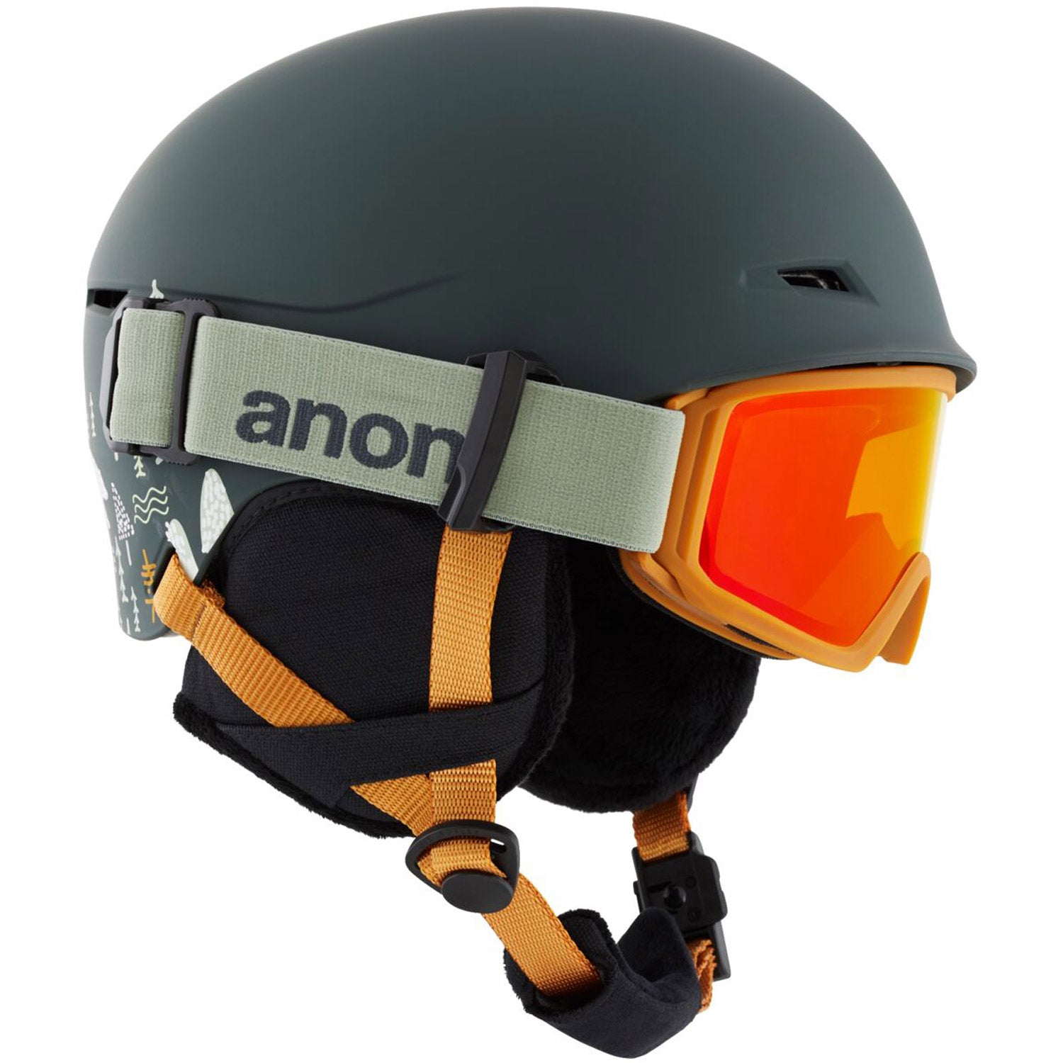 Anon Define Kids Helmet 2021 PB Gray