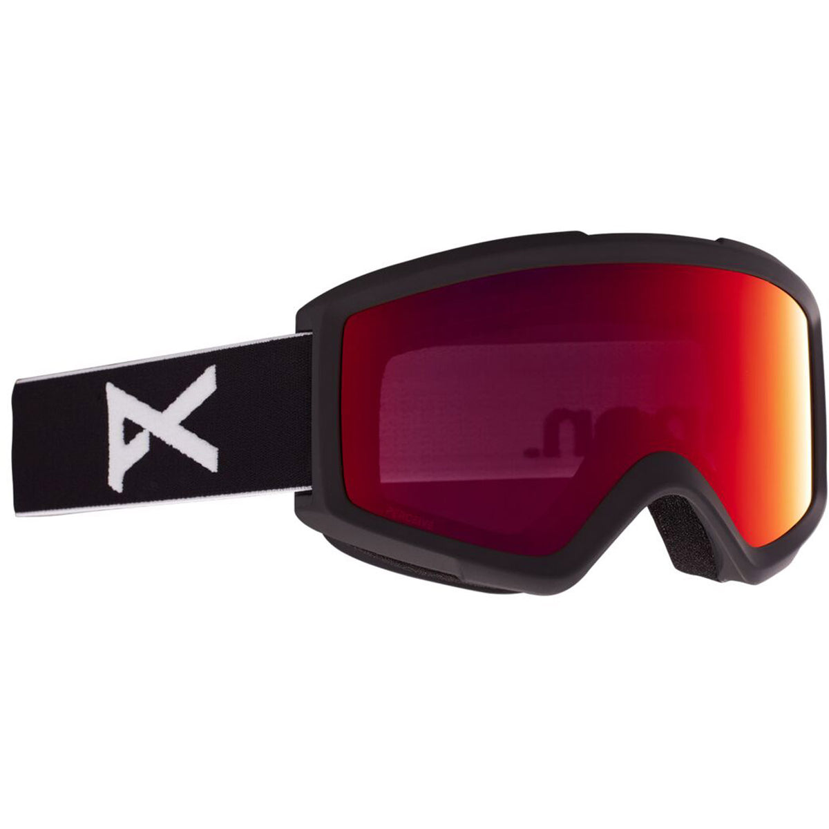 Anon Helix 2.0 Goggle 2021 Black - Perceive Sunny Red Lens w/ Amber Lens