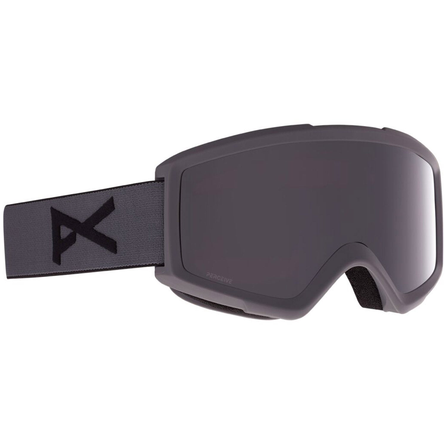 Anon Helix 2.0 Goggle 2021 Stealth - Perceive Sunny Onyx Lens w/ Amber Lens