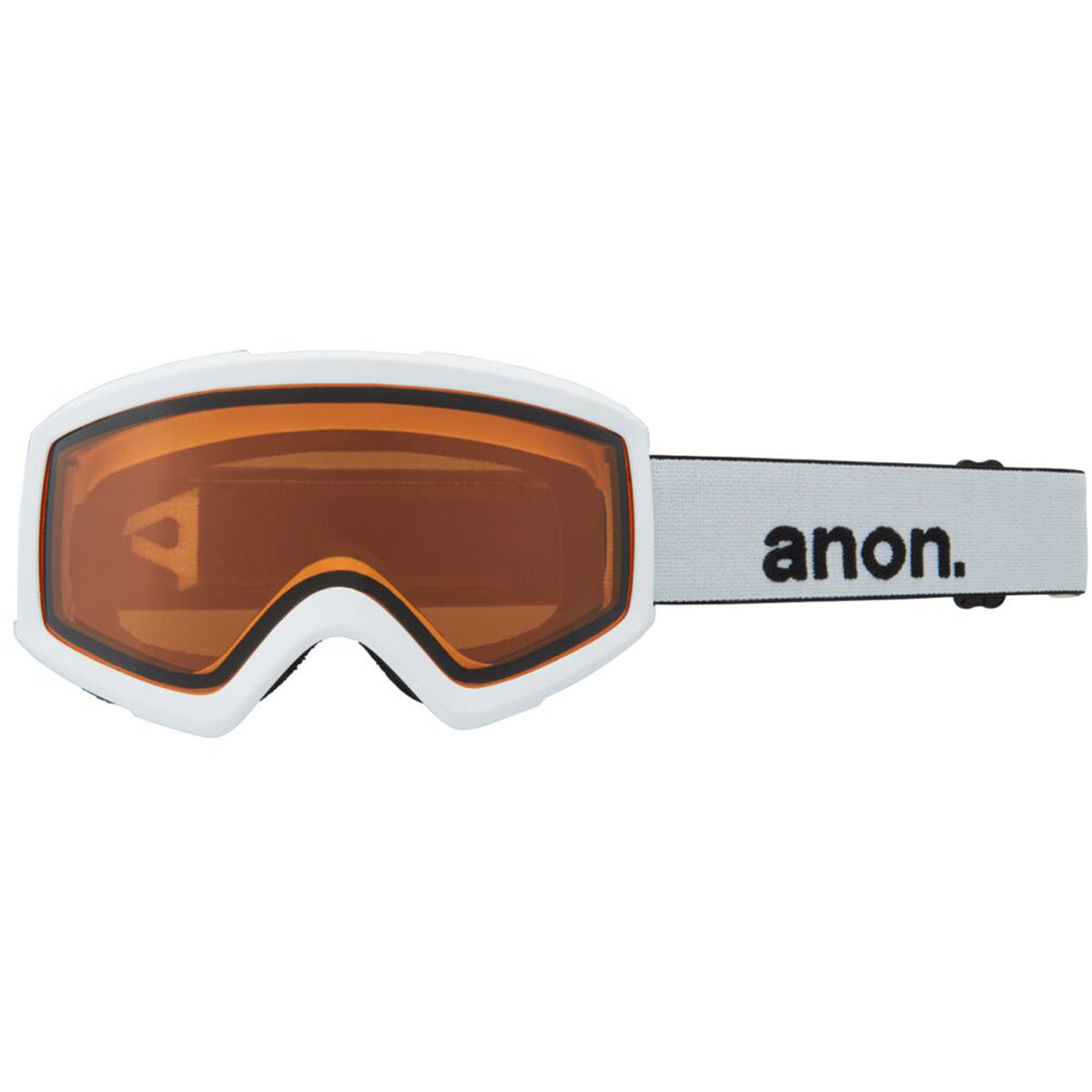 Anon Helix 2.0 Goggle 2021 White - Perceive Sunny Onyx Lens w/ Amber Lens