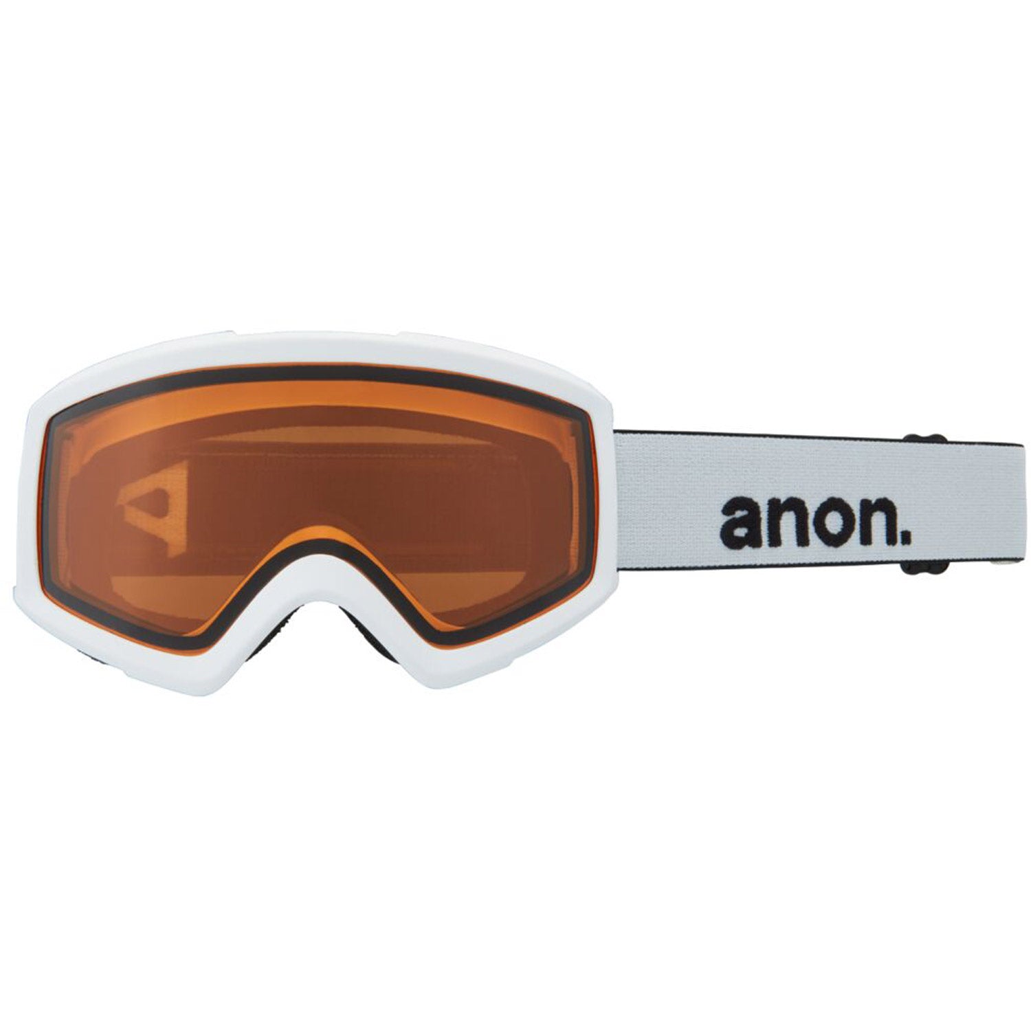 Anon Helix 2.0 Goggle 2021 White - Perceive Sunny Onyx Lens w/ Amber Lens