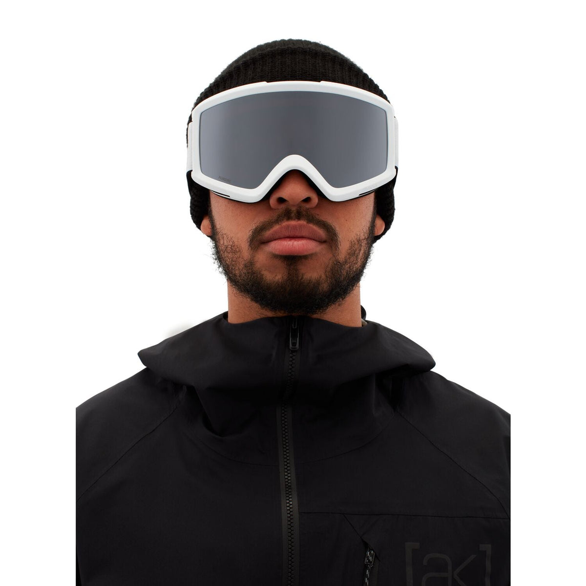 Anon Helix 2.0 Goggle 2023 White - Perceive Sunny Onyx w/ Amber Lens