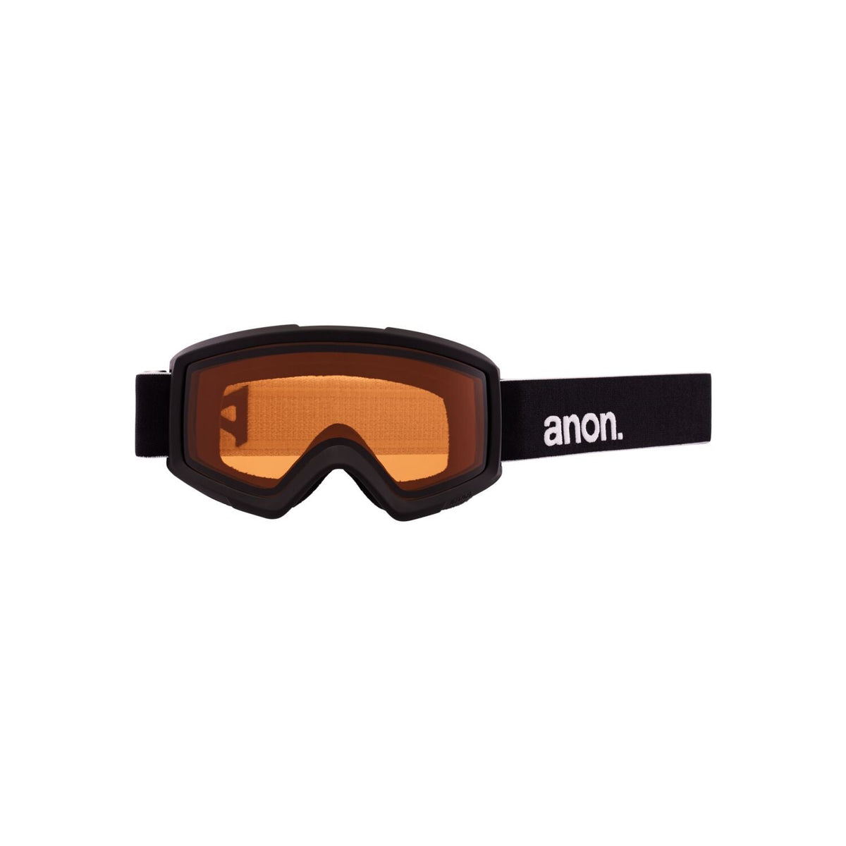Anon Helix 2.0 Google 2023 Black - Perceive Sunny Red w/ Amber Lens