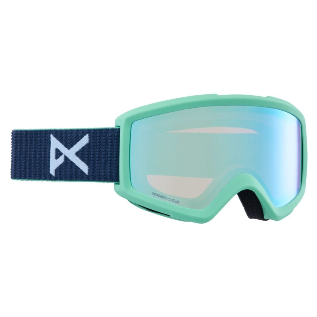 Anon Helix 2.0 Goggle 2023 Navy - Perceive Variable Blue w/ Amber Lens