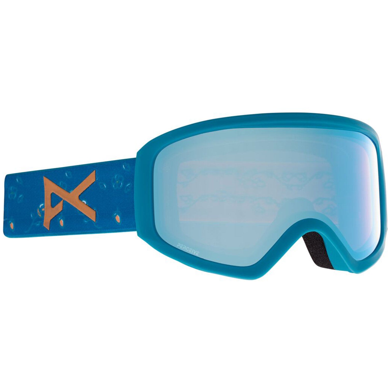 Anon Insight Goggle 2021 Floral - Perceive Variable Blue Lens w/ Amber Lens