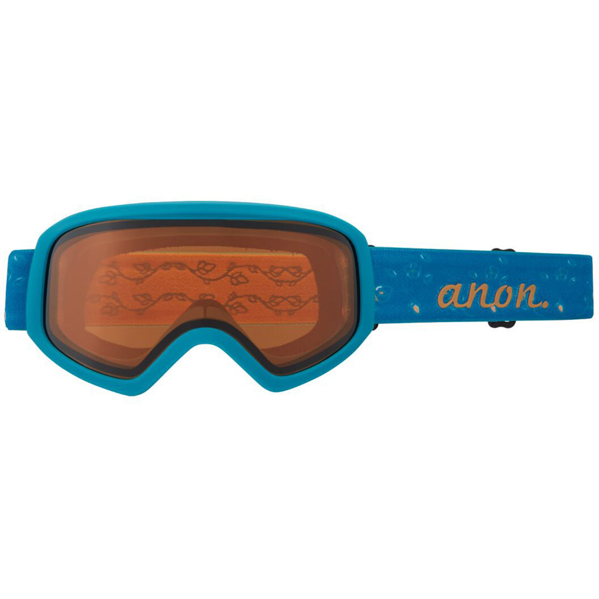 Anon Insight Goggle 2021 Floral - Perceive Variable Blue Lens w/ Amber Lens