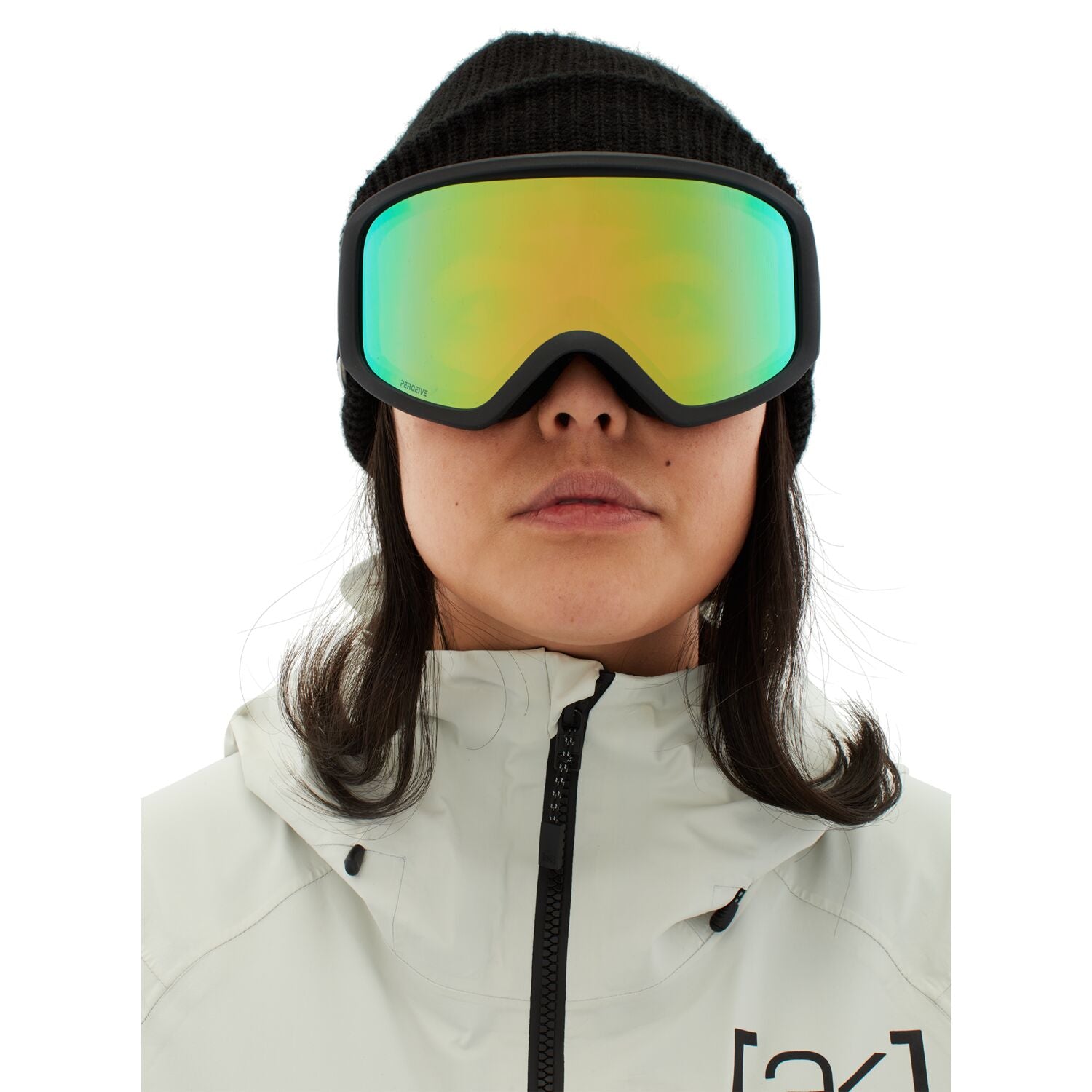 Anon Insight Google 2023 Black - Perceive Variable Green w/ Amber Lens