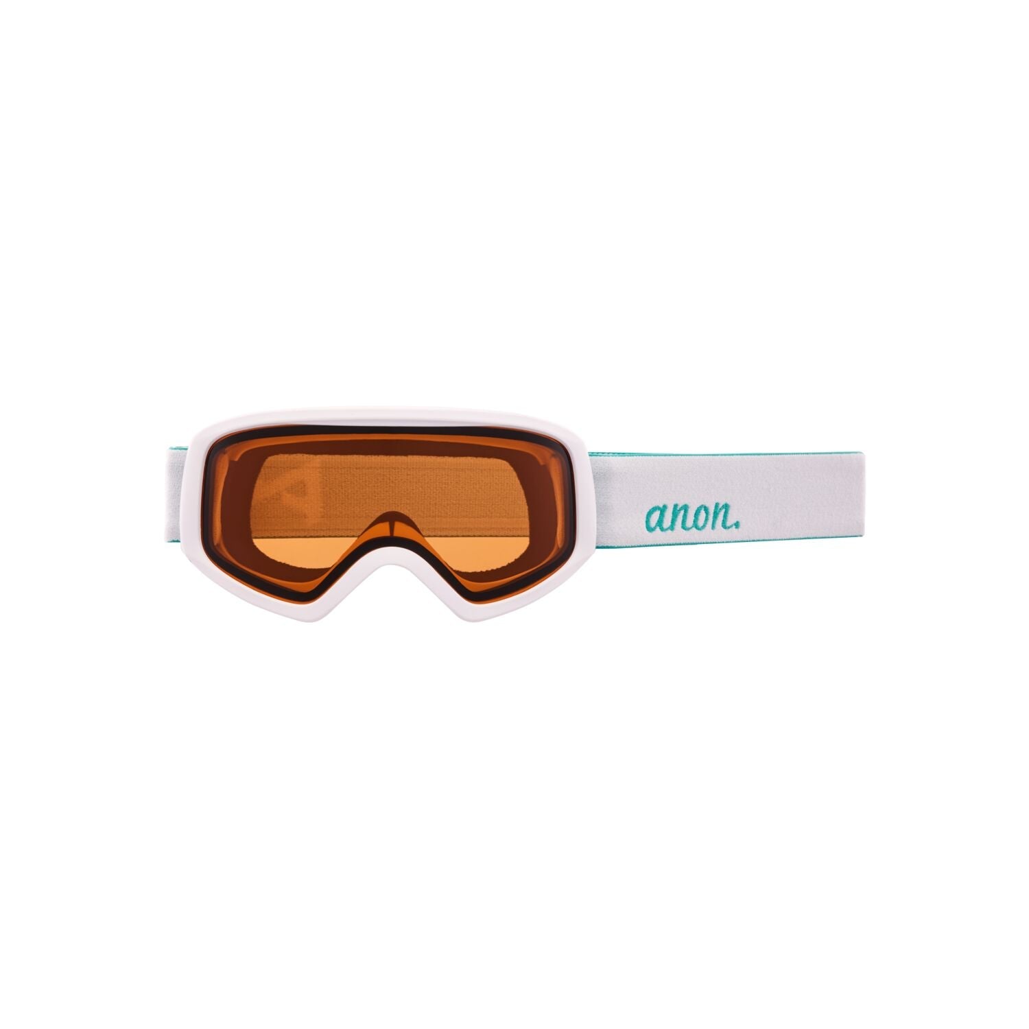 Anon Insight Google 2023 White - Perceive Variable Blue w/ Amber Lens