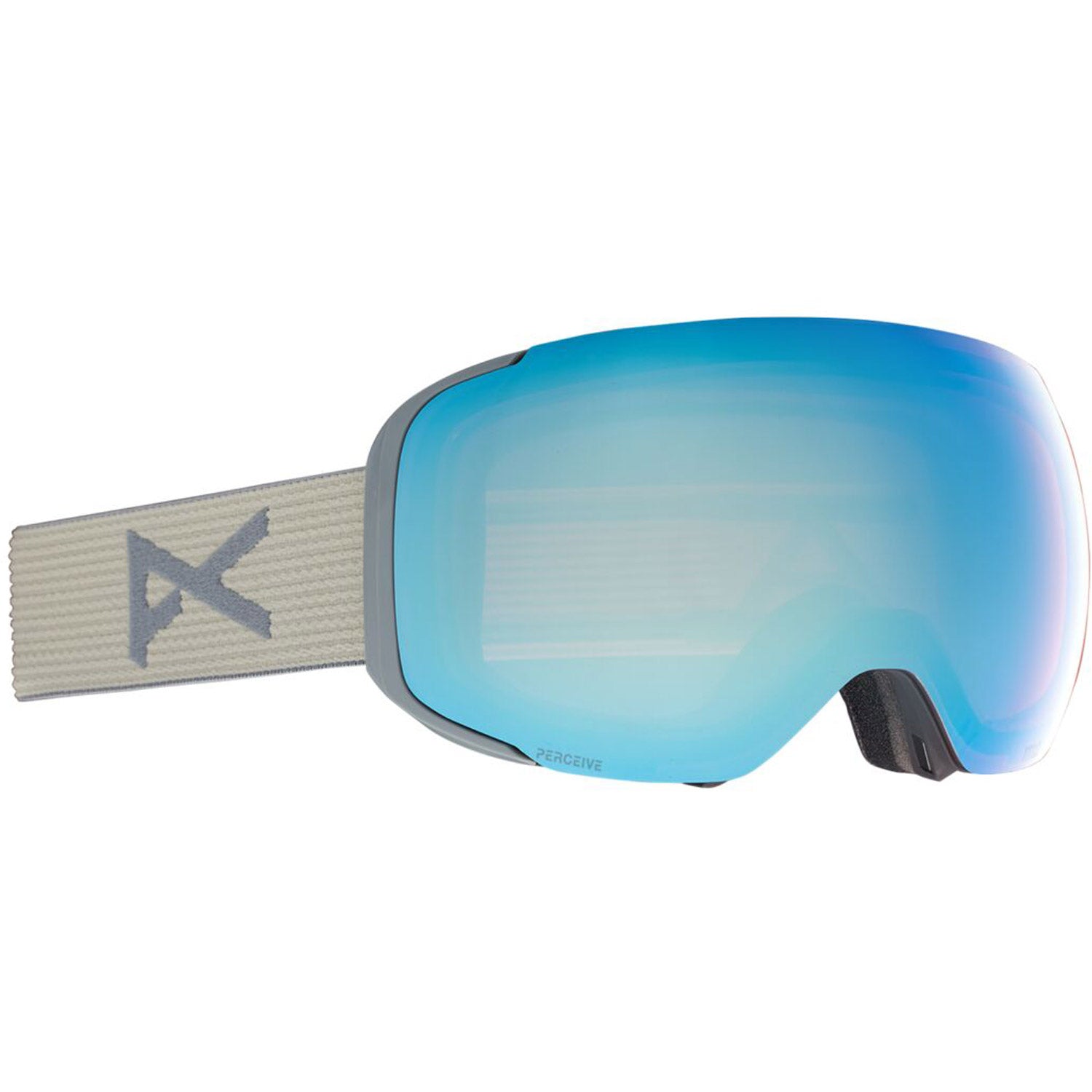 Anon M2 Goggle 2021 Gray - Perceive Variable Blue Lens w/ Perceive Cloudy Pink Lens