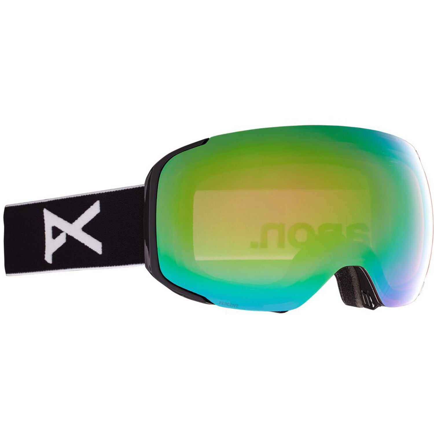 Anon M2 MFI Goggle 2021 Black - Perceive Variable Green Lens w/ Perceive Cloudy Pink Lens