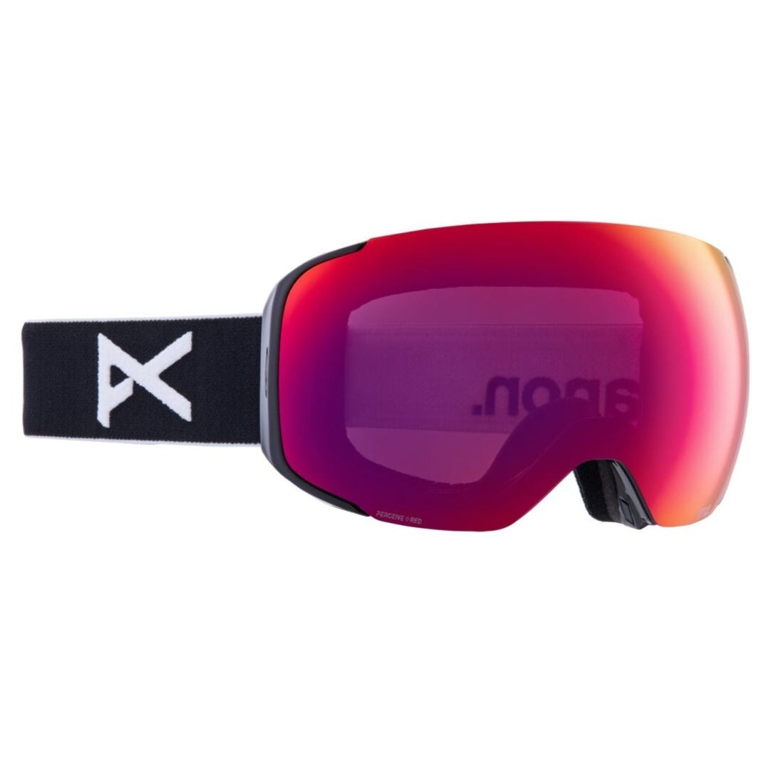 Anon M2 MFI Goggle 2023 Black - Perceive Sunny Red w/ Perceive Cloudy Burst Lens