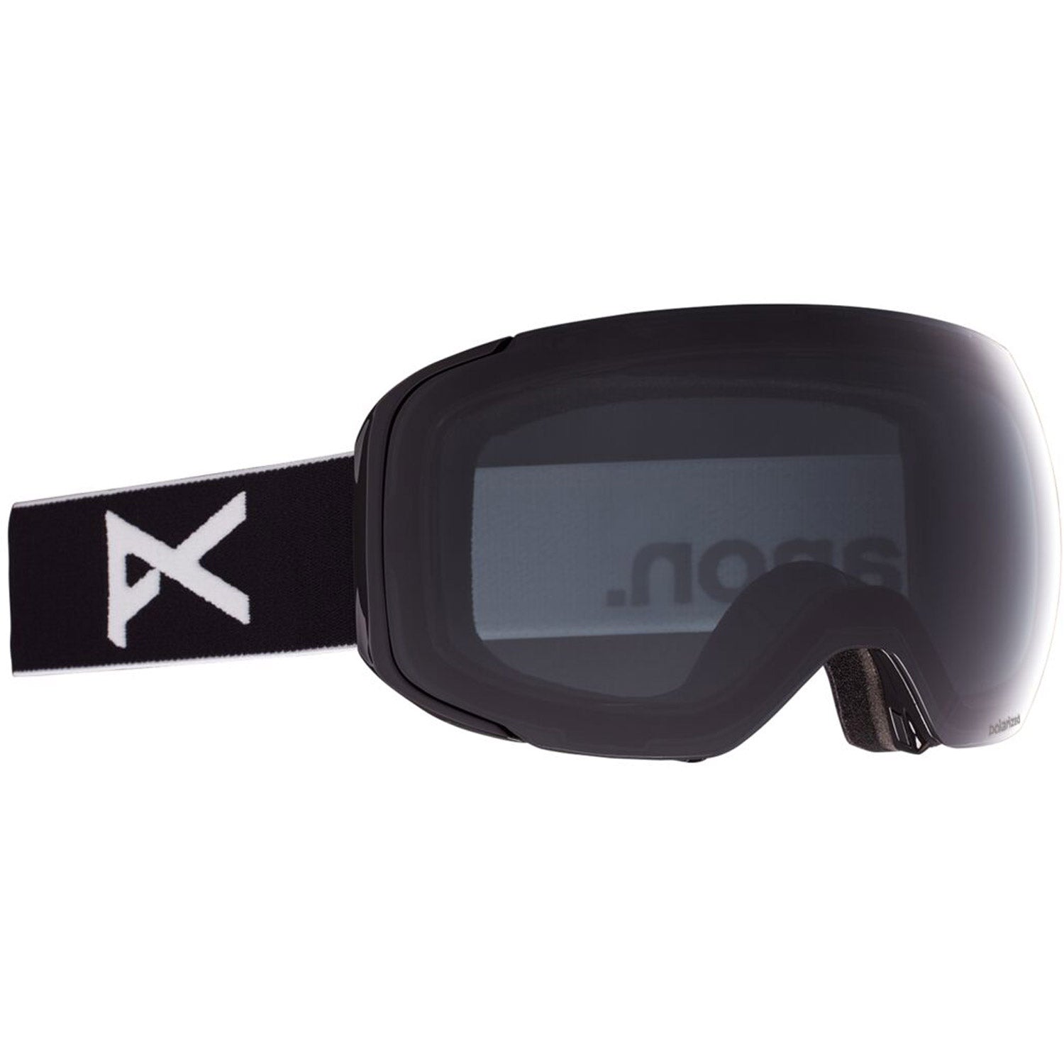 Anon M2 Goggle 2021 Black - Polarized Polar Smoke Lens w/ Perceive Variable Violet Lens